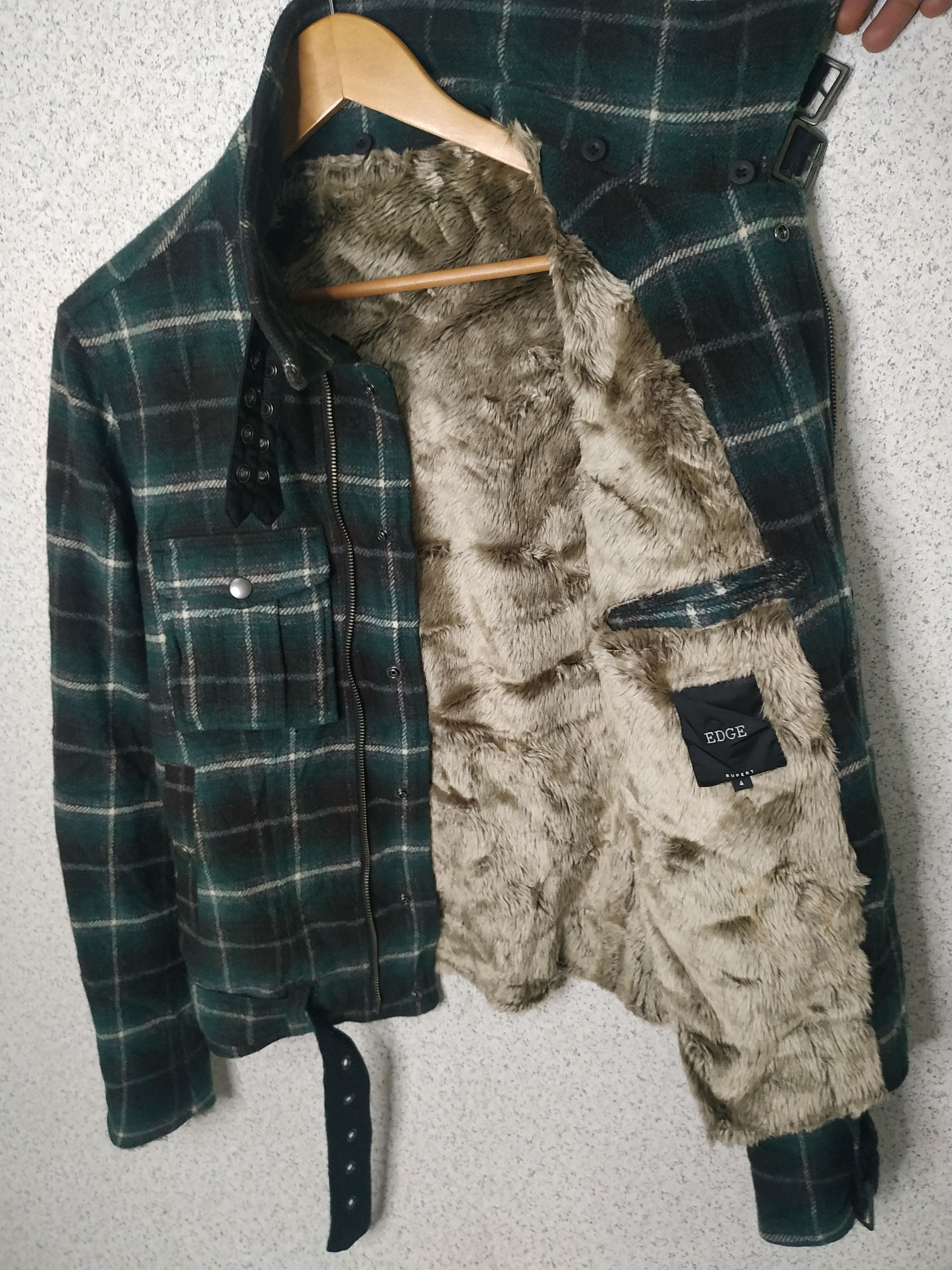In The Attic [Final price drop] Edge Rupert Checkered Wool Jacket Size US M / EU 48-50 / 2 - 5 Thumbnail