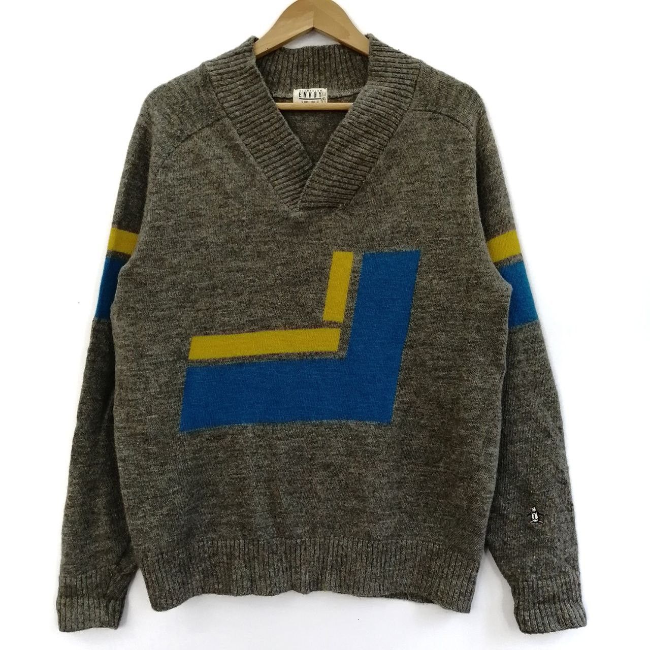Grand Slam × Japanese Brand × Vintage 🔥 Vintage GRANDSLAM MUNSINGWEAR WOOL Sweatshirts Size US L / EU 52-54 / 3 - 1 Thumbnail