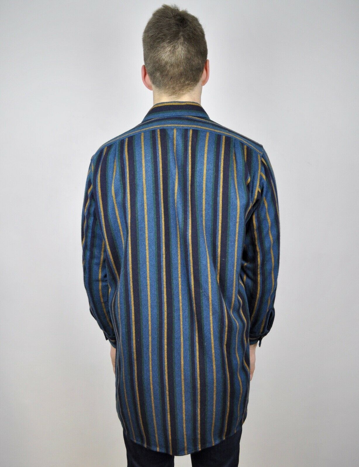 Other × Vintage Authentic Vintage 90s Acrylic Tall Casual Shirt Long Top Size US M / EU 48-50 / 2 - 4 Thumbnail