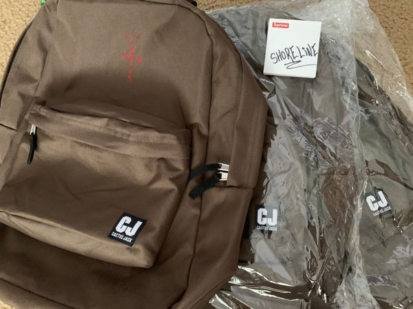 Travis Scott Cactus Jack backpack with patch set