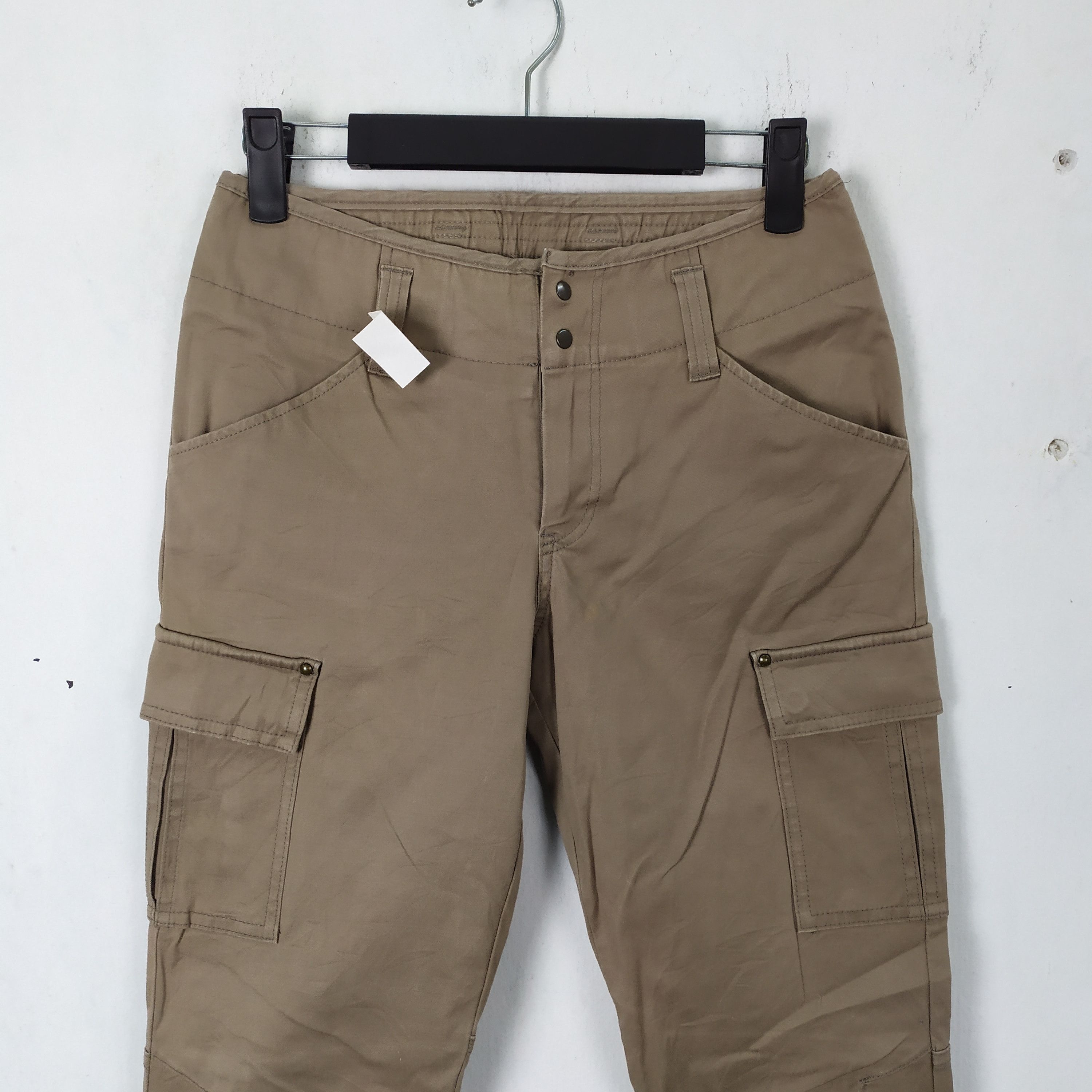 Designer × Japanese Brand Doux toucher Skinny Cargo Pants Size US 26 / EU 42 - 2 Thumbnail