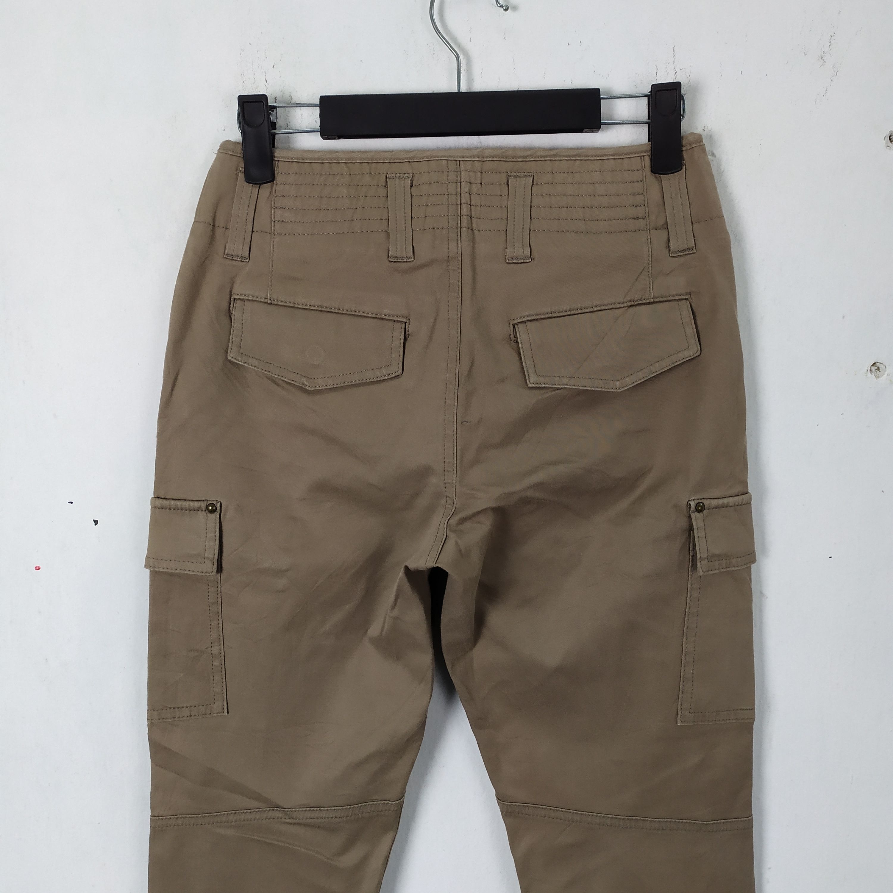 Designer × Japanese Brand Doux toucher Skinny Cargo Pants Size US 26 / EU 42 - 6 Thumbnail