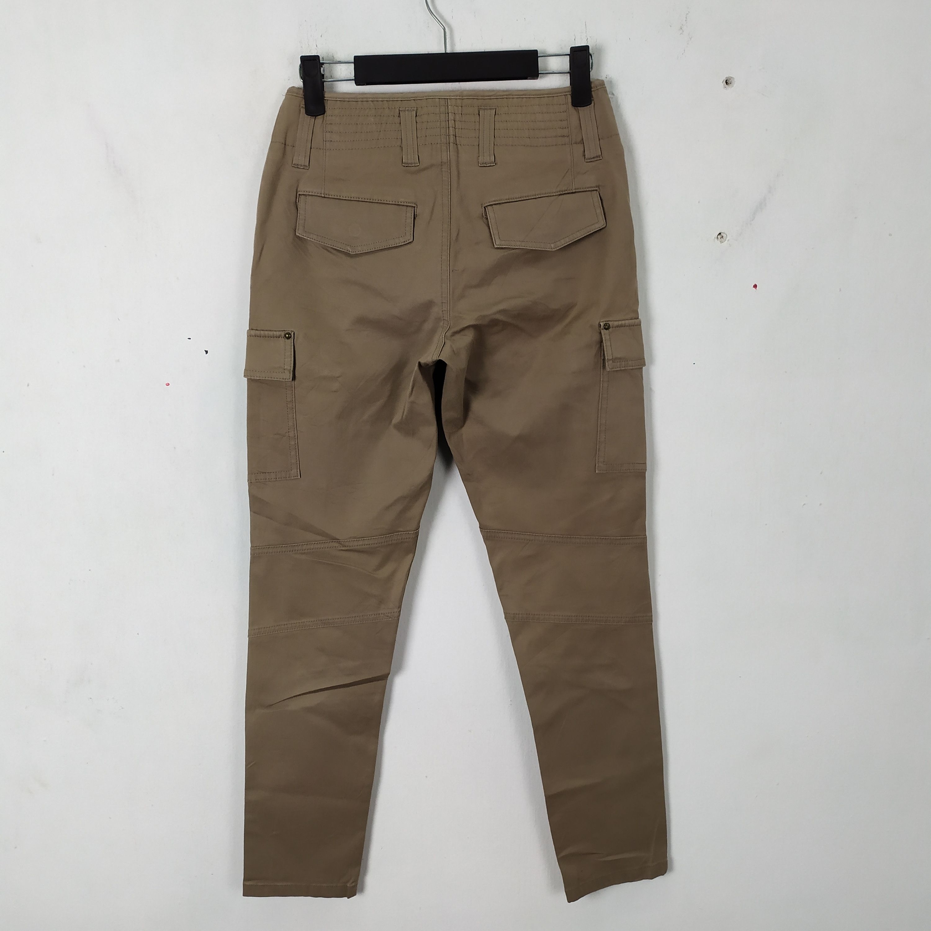 Designer × Japanese Brand Doux toucher Skinny Cargo Pants Size US 26 / EU 42 - 5 Thumbnail
