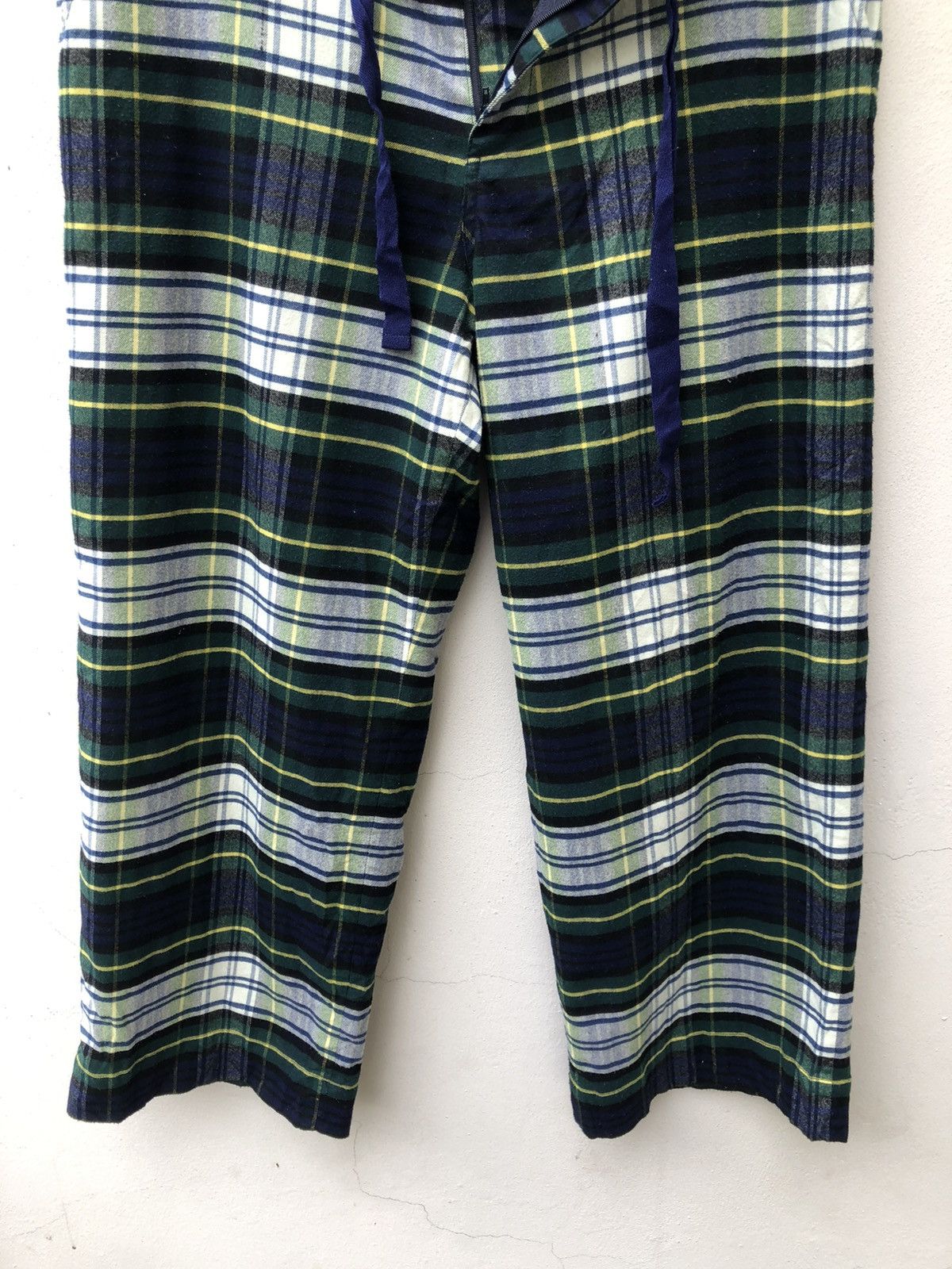 Beams Plus Beams Boy Japan Drawstring Waist Checkered Cropped Trouser Size US 31 - 5 Thumbnail
