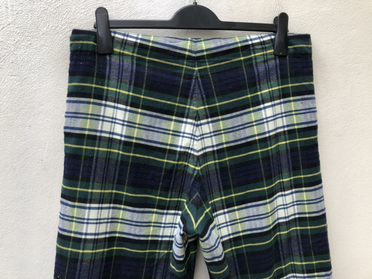 Beams Plus Beams Boy Japan Drawstring Waist Checkered Cropped Trouser Size US 31 - 7 Thumbnail