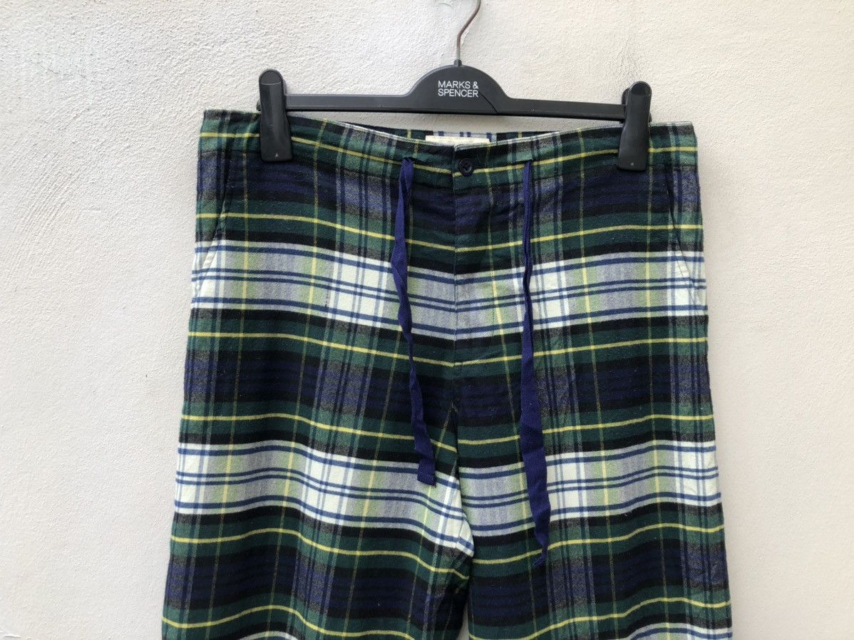 Beams Plus Beams Boy Japan Drawstring Waist Checkered Cropped Trouser Size US 31 - 2 Thumbnail