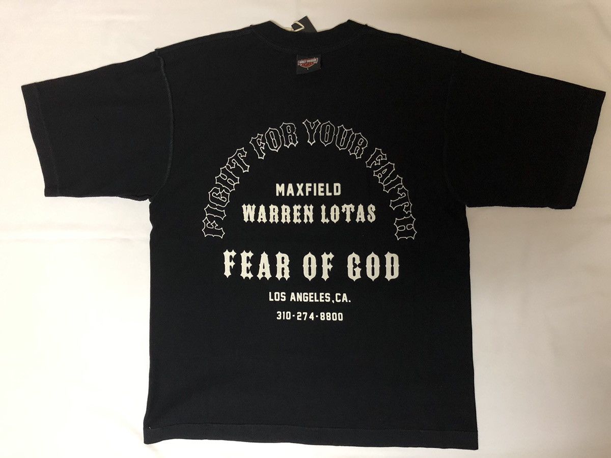 Warren Lotas Fear of God x Warren Lotas Inside out Harley Tee