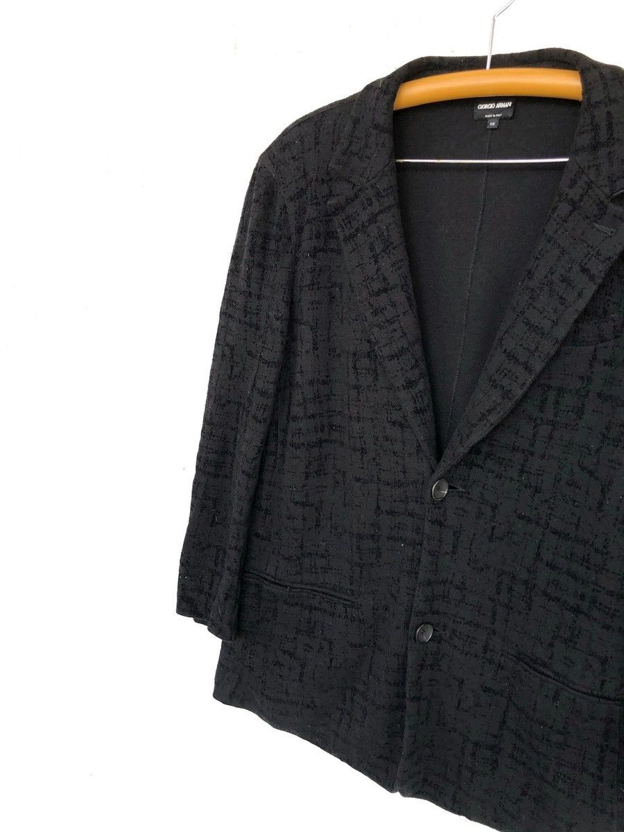 Armani GRAIL🔥90s Giorgio Armani Monogram 2 Button Blazer Size 40R - 3 Thumbnail