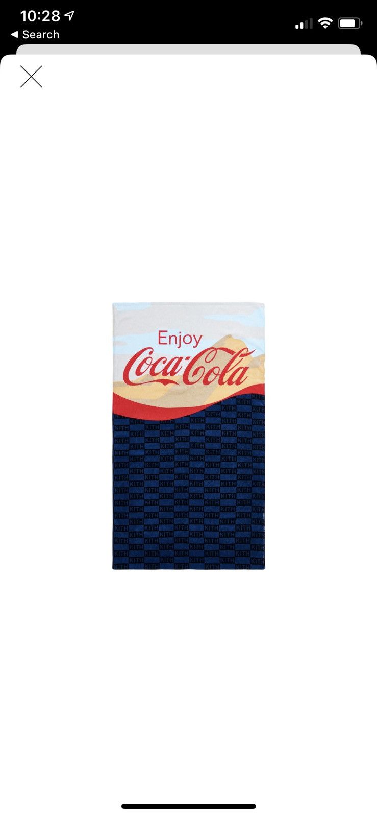 Outlet Kith x Coca cola towel