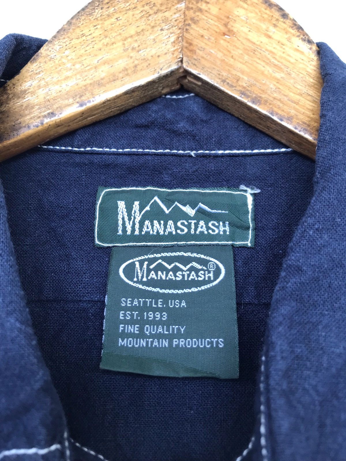 Manastash Tri-Blends Fabric Button ups workwear 4 pokets Size US M / EU 48-50 / 2 - 11 Thumbnail