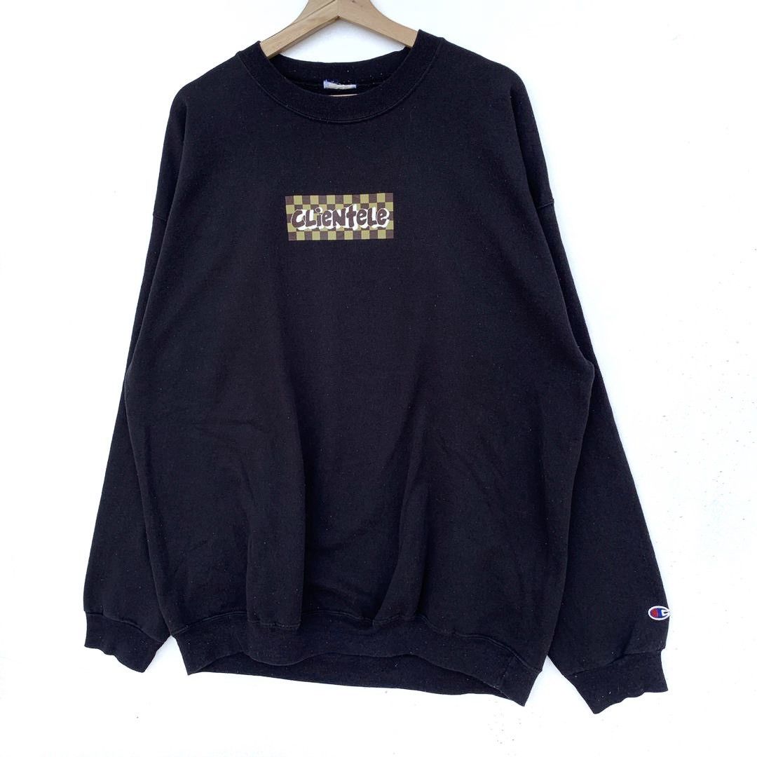 Champion × Clientele 💥 Clientele Box Logo Champion Pullover Sweatshirt Size US L / EU 52-54 / 3 - 3 Thumbnail
