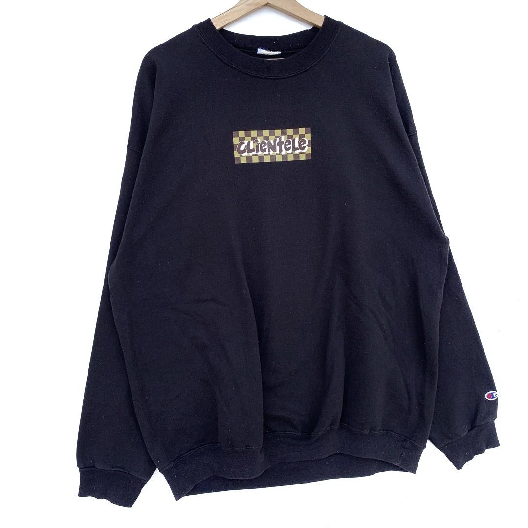 Champion × Clientele 💥 Clientele Box Logo Champion Pullover Sweatshirt Size US L / EU 52-54 / 3 - 2 Thumbnail