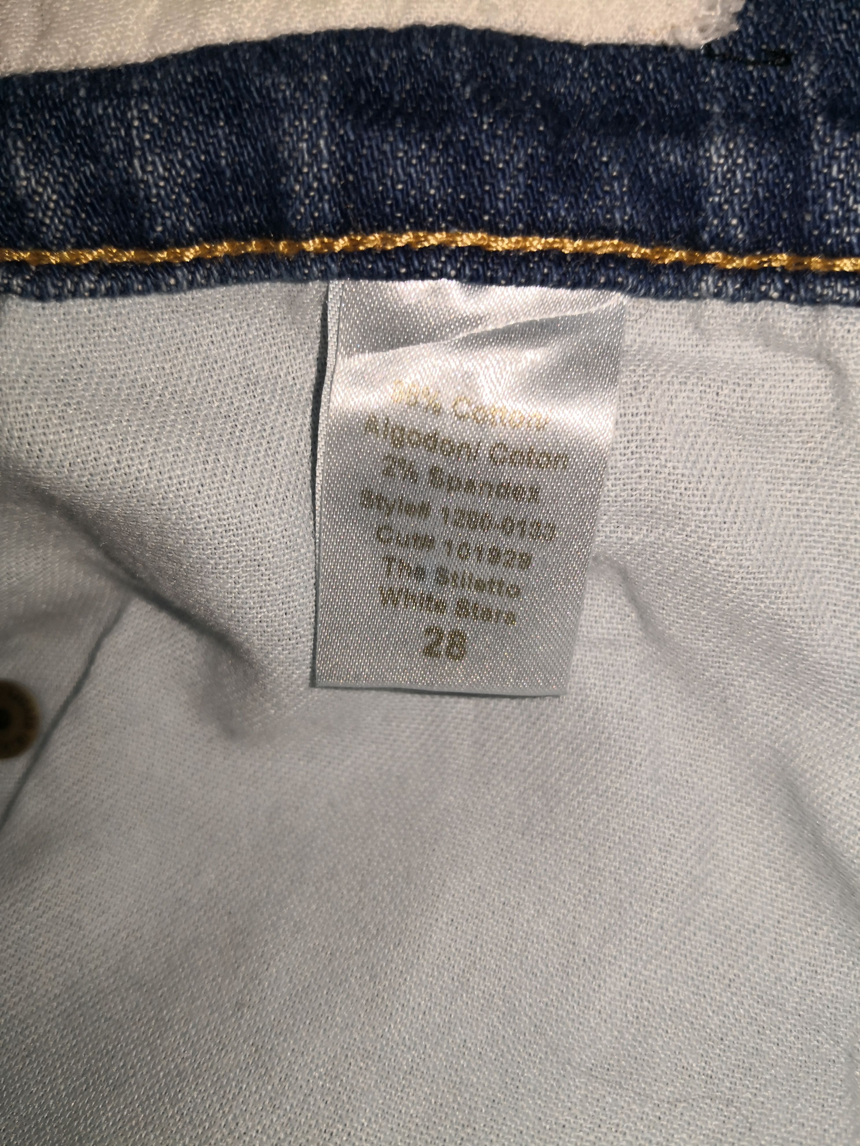 Current/Elliot × Designer Current Elliot x distressed x Star x lady Jeans Size US 32 / EU 48 - 11 Thumbnail