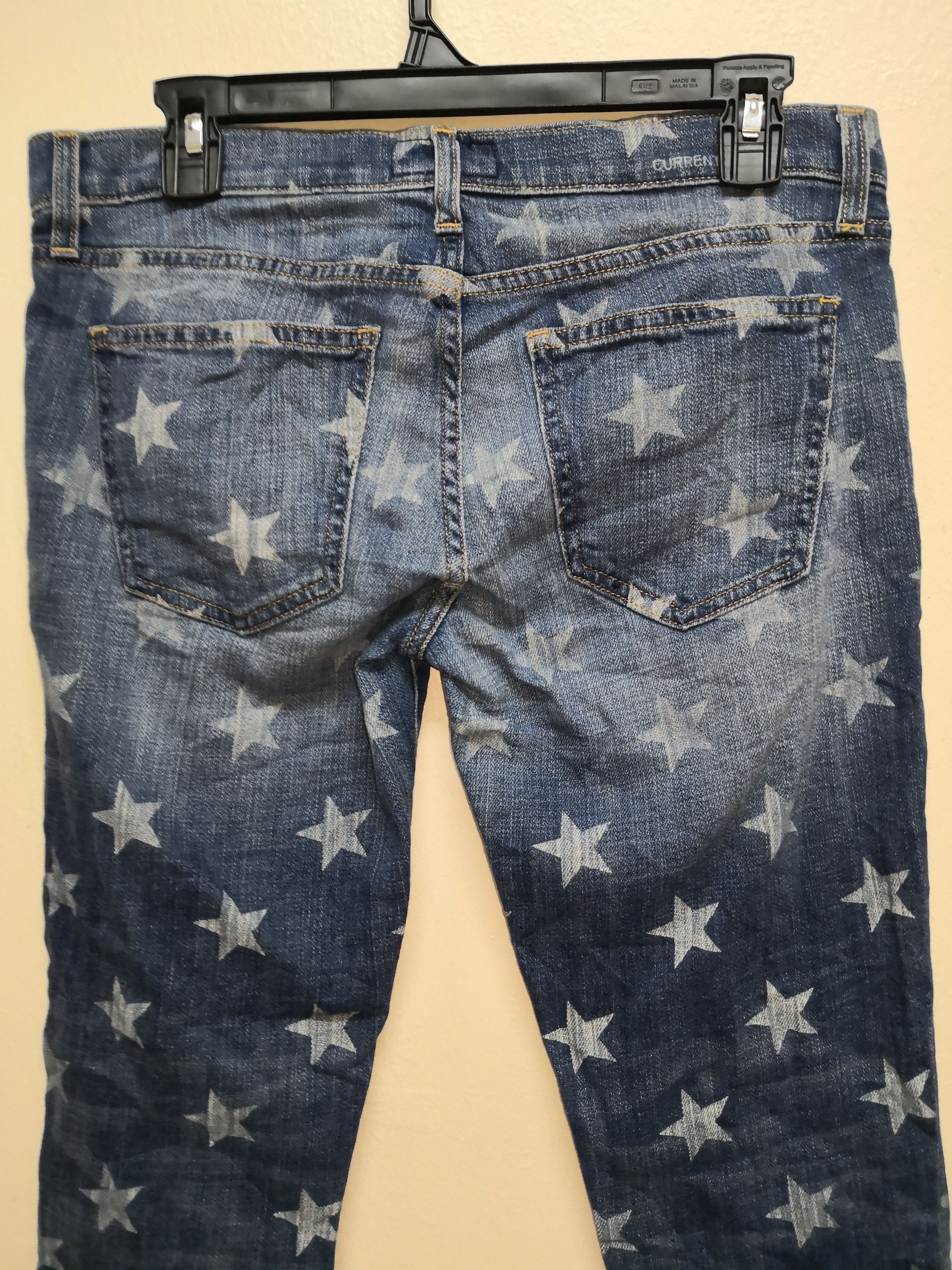 Current/Elliot × Designer Current Elliot x distressed x Star x lady Jeans Size US 32 / EU 48 - 7 Thumbnail