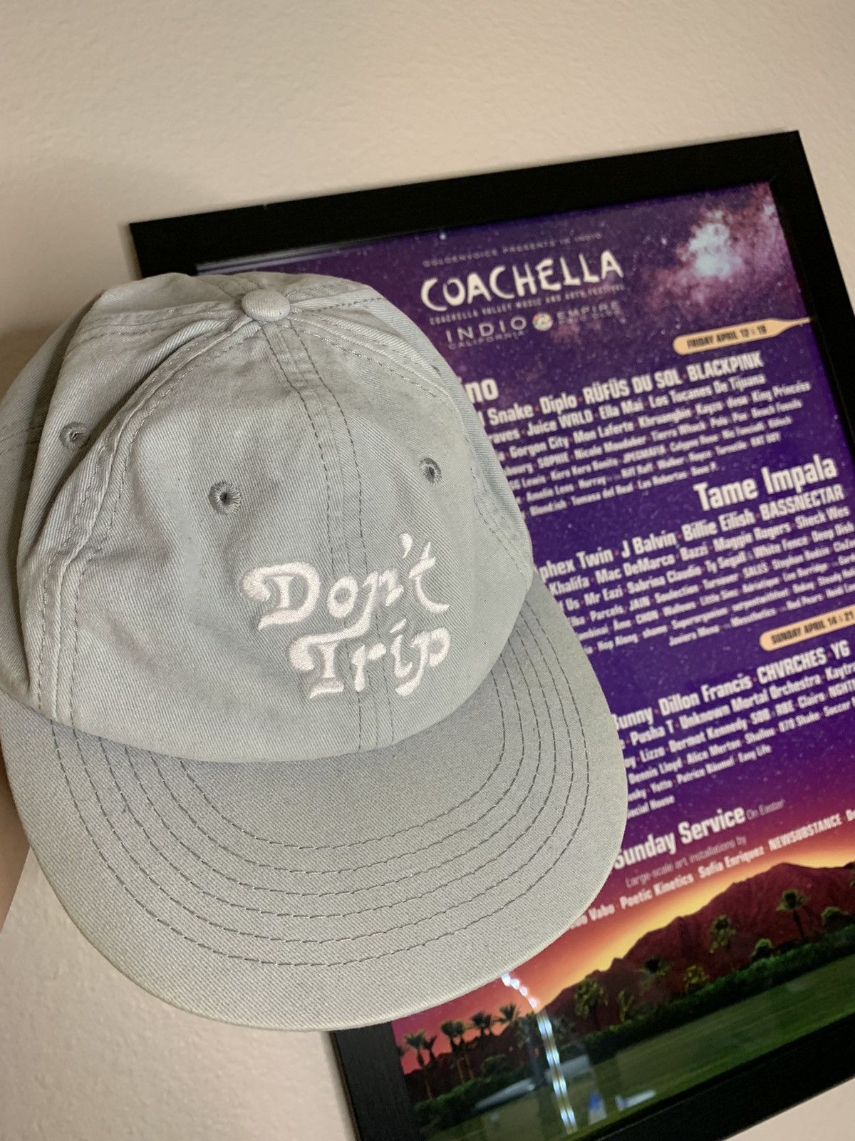 Free & Easy × Mac Miller Light Blue “Don't Trip” Free & Easy