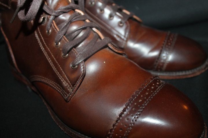 Wolverine 1000 MILE Limited Edition 744 HORWEEN SHELL CORDOVAN Cap Toe ...