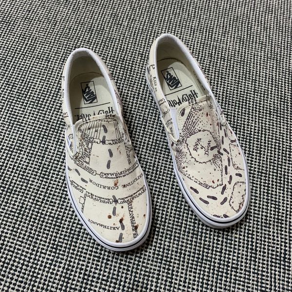 Vans Slip-On Harry Potter Marauders Map Men's - Sneakers - US