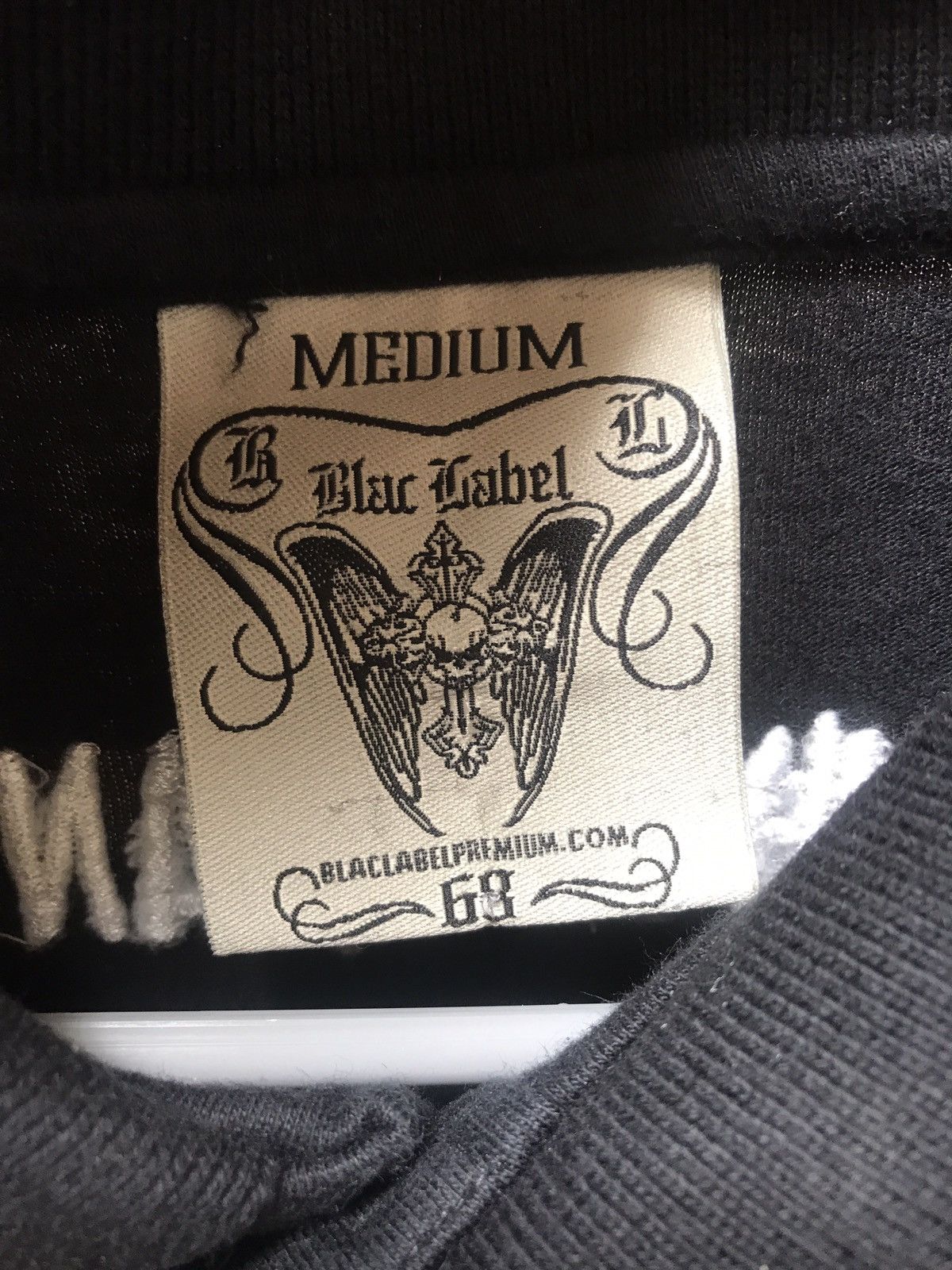 Black Label *RARE* Blac Label Polo - Size M (Fits S-M) Size US M / EU 48-50 / 2 - 3 Thumbnail