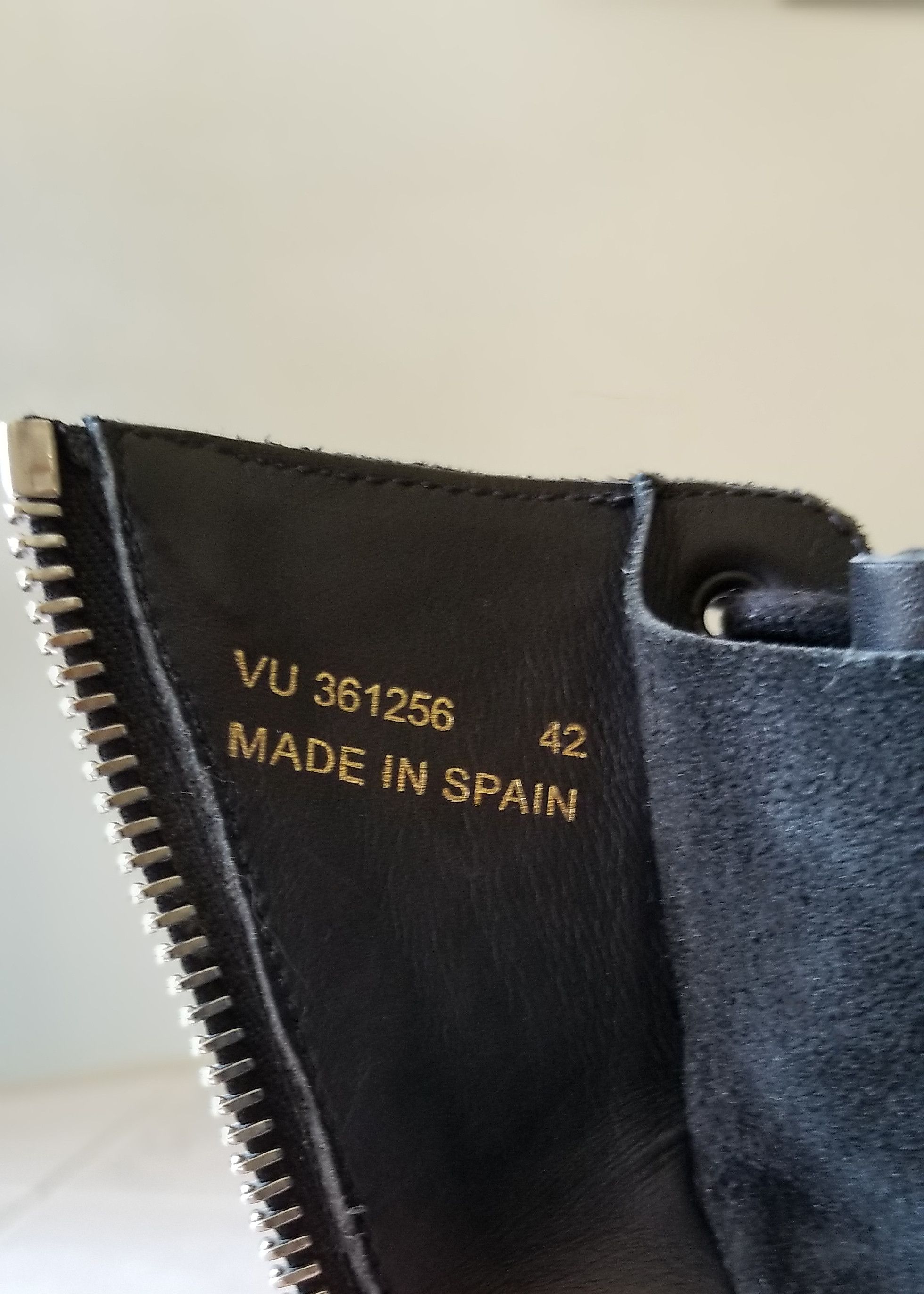 Saint Laurent Paris Double Zipper Ranger Combat Boots Size US 9 / EU 42 - 7 Thumbnail