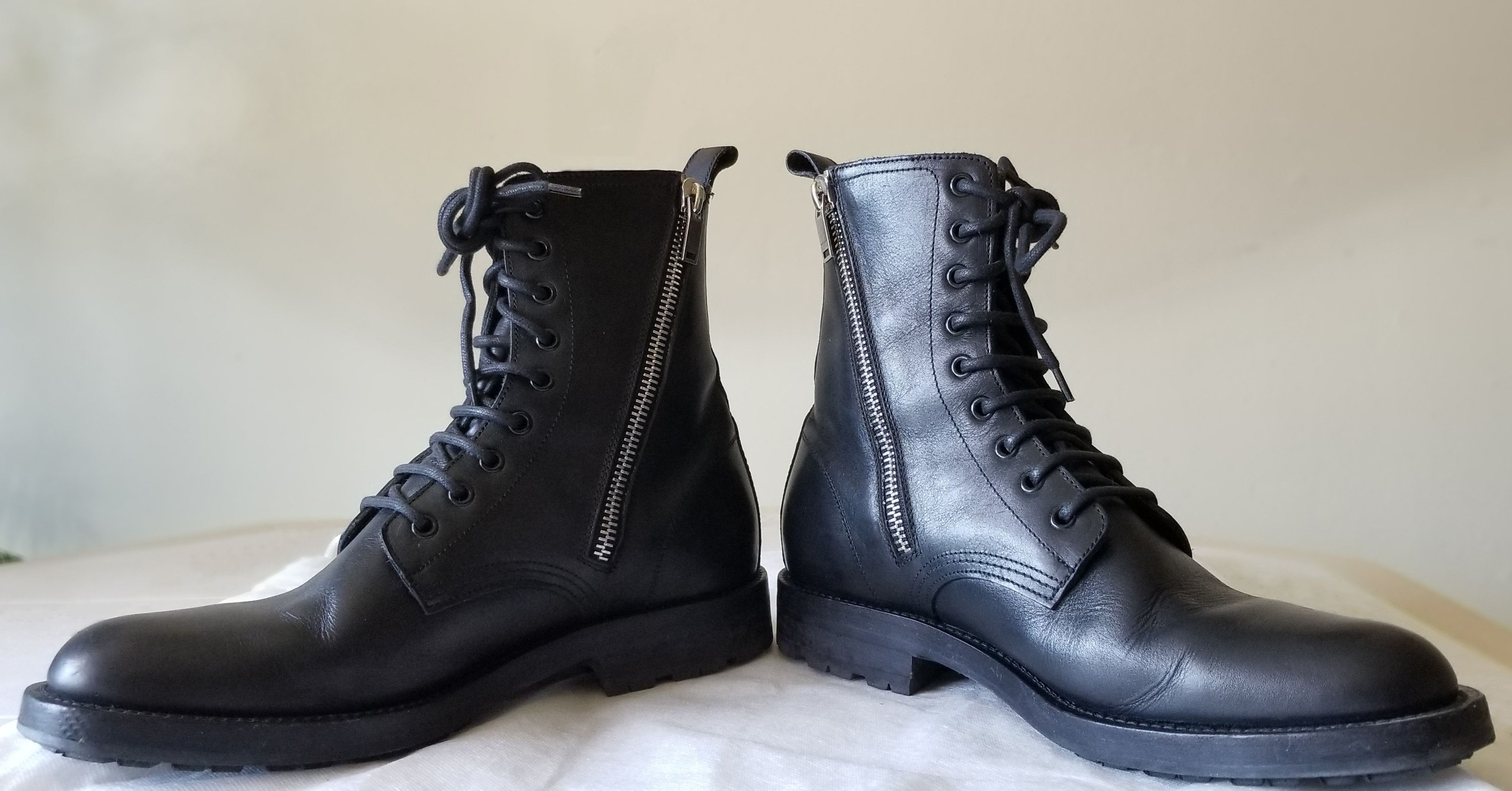 Saint Laurent Paris Double Zipper Ranger Combat Boots Size US 9 / EU 42 - 3 Thumbnail