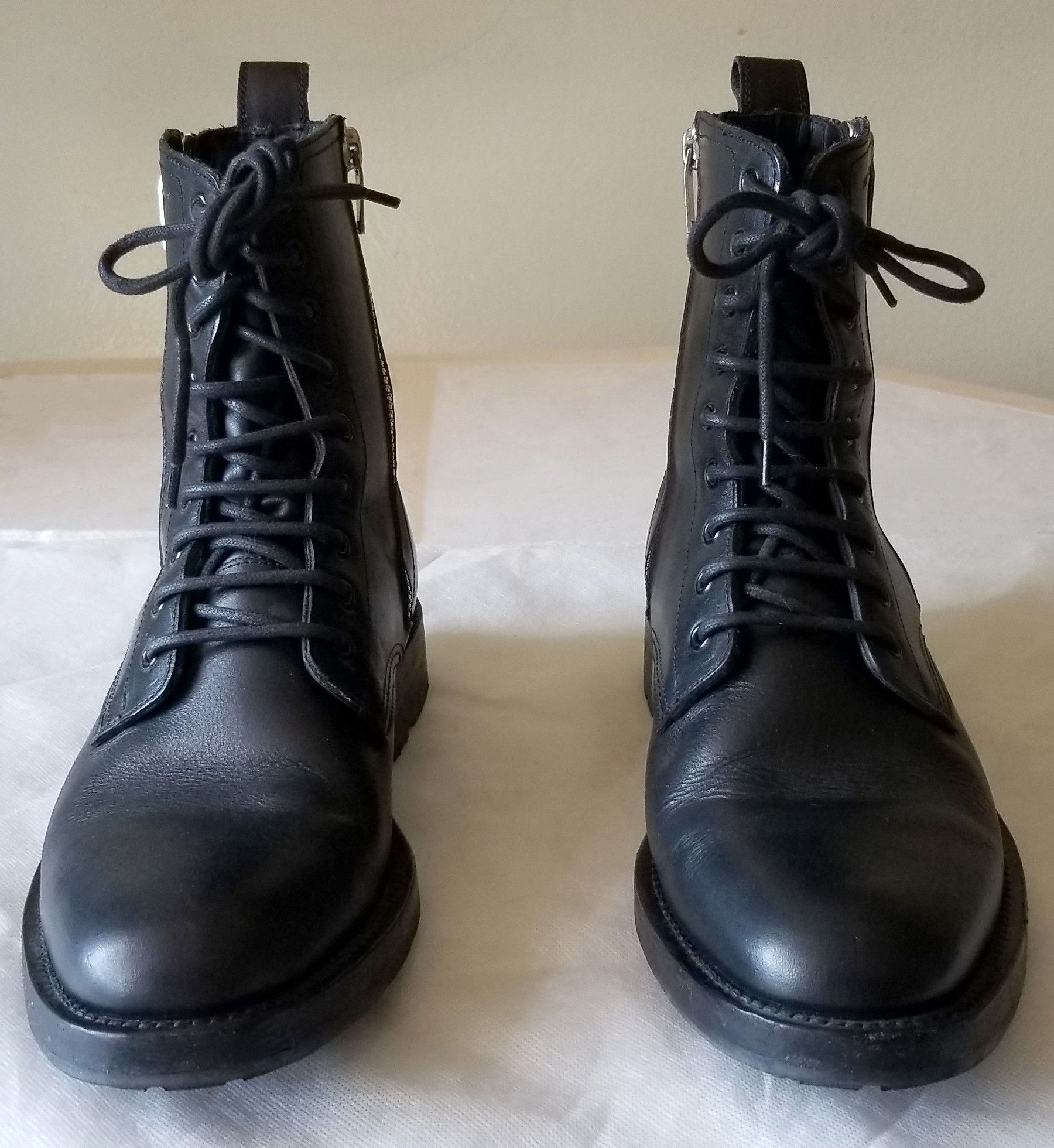 Saint Laurent Paris Double Zipper Ranger Combat Boots Size US 9 / EU 42 - 2 Thumbnail