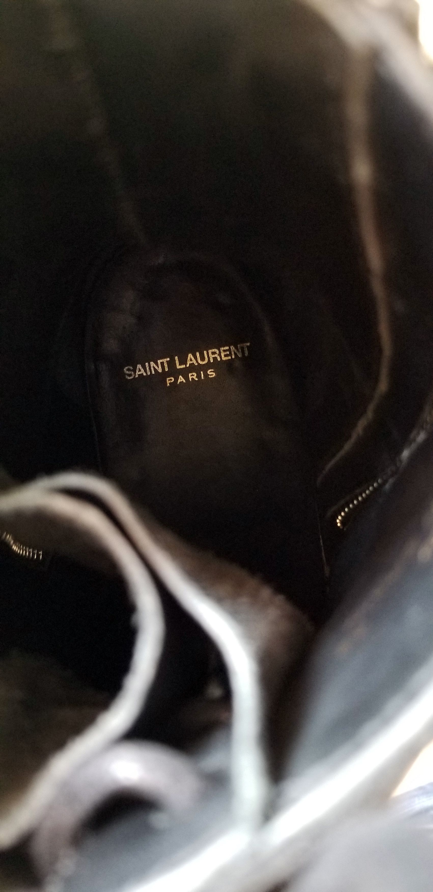 Saint Laurent Paris Double Zipper Ranger Combat Boots Size US 9 / EU 42 - 9 Thumbnail