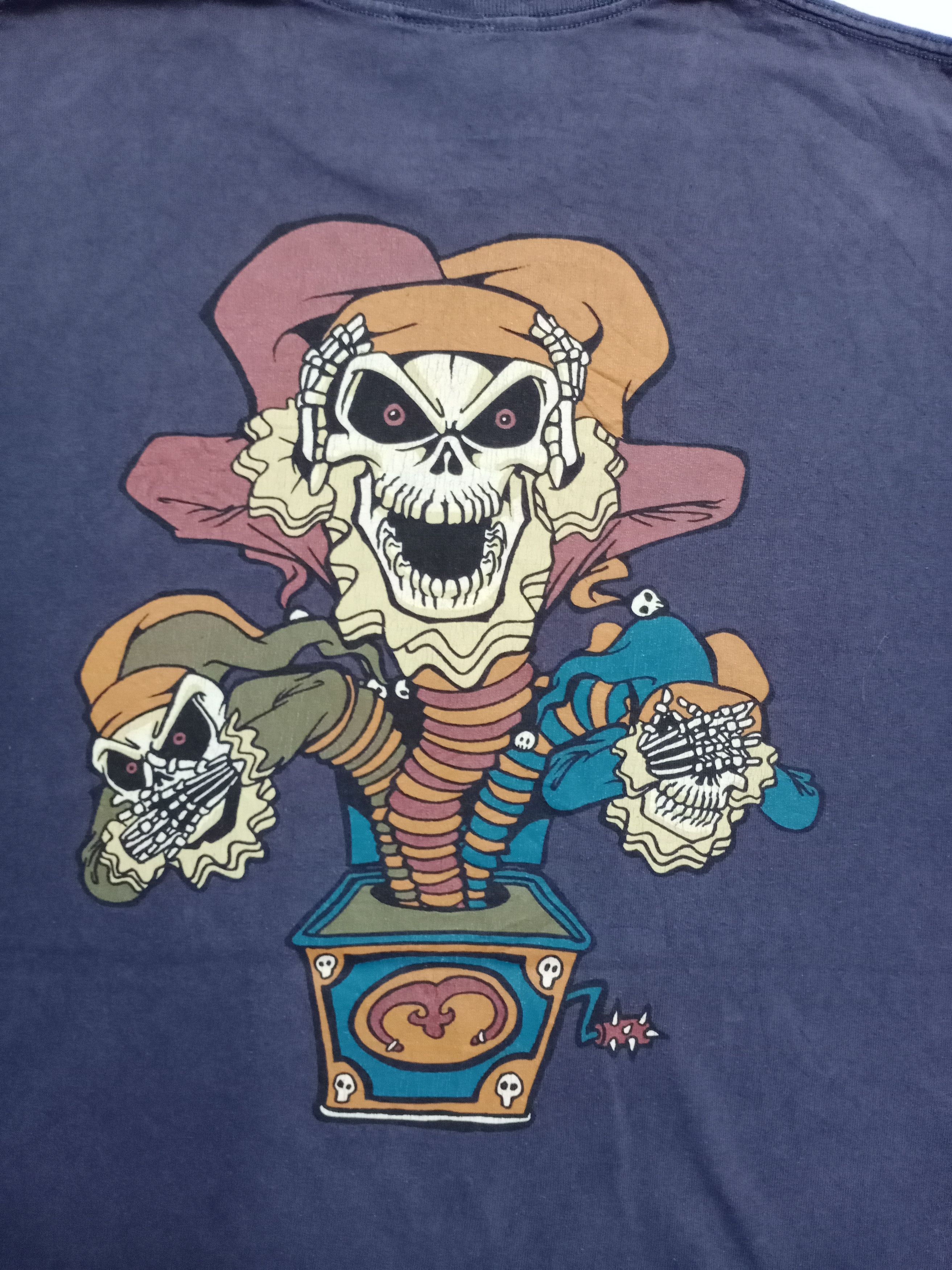 Bullhead Denim Co. × Seditionaries × Vintage Vintage 90s Bullhead Skull Design Art T-shirt Size US XL / EU 56 / 4 - 10 Thumbnail