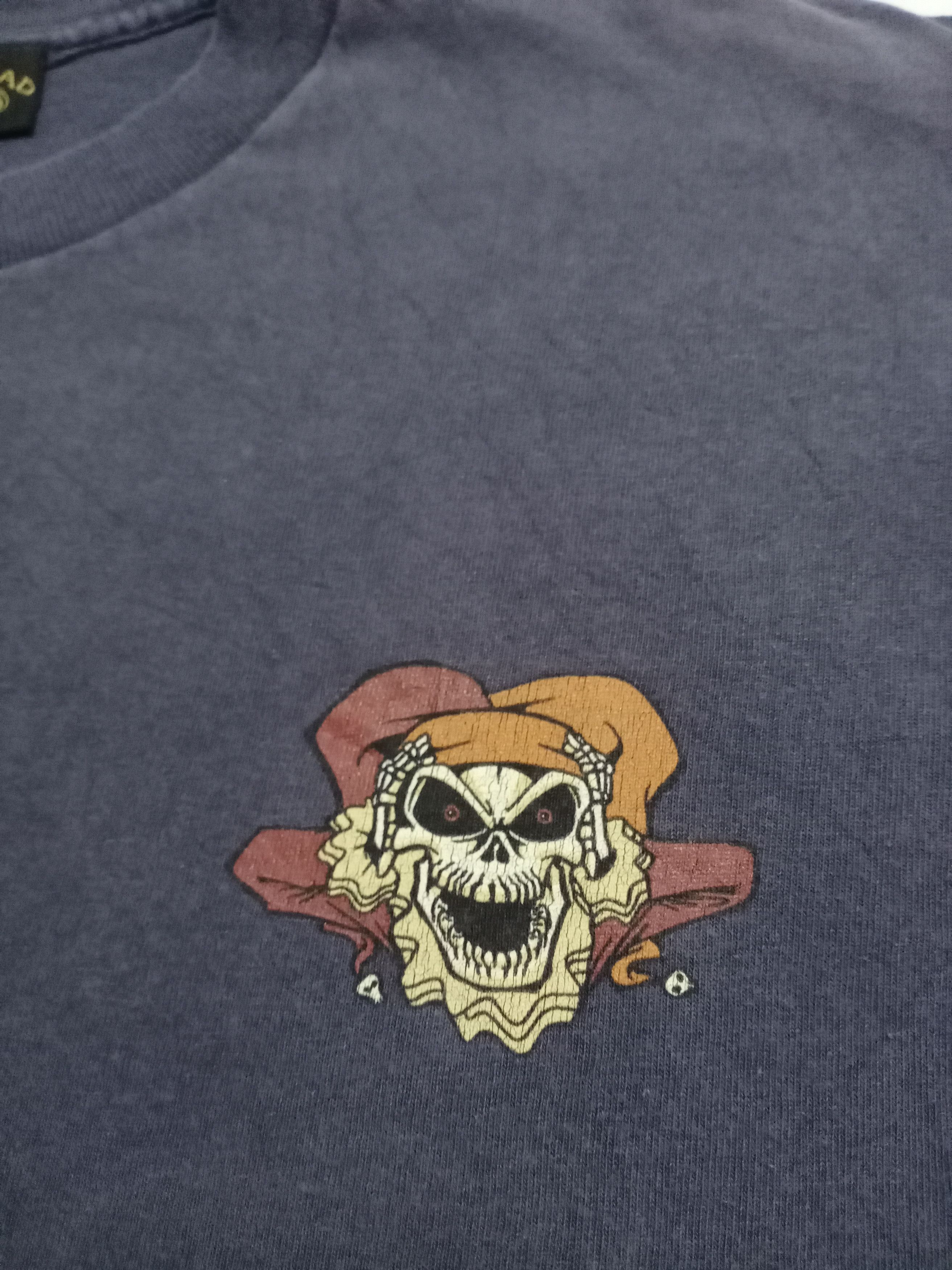 Bullhead Denim Co. × Seditionaries × Vintage Vintage 90s Bullhead Skull Design Art T-shirt Size US XL / EU 56 / 4 - 4 Thumbnail