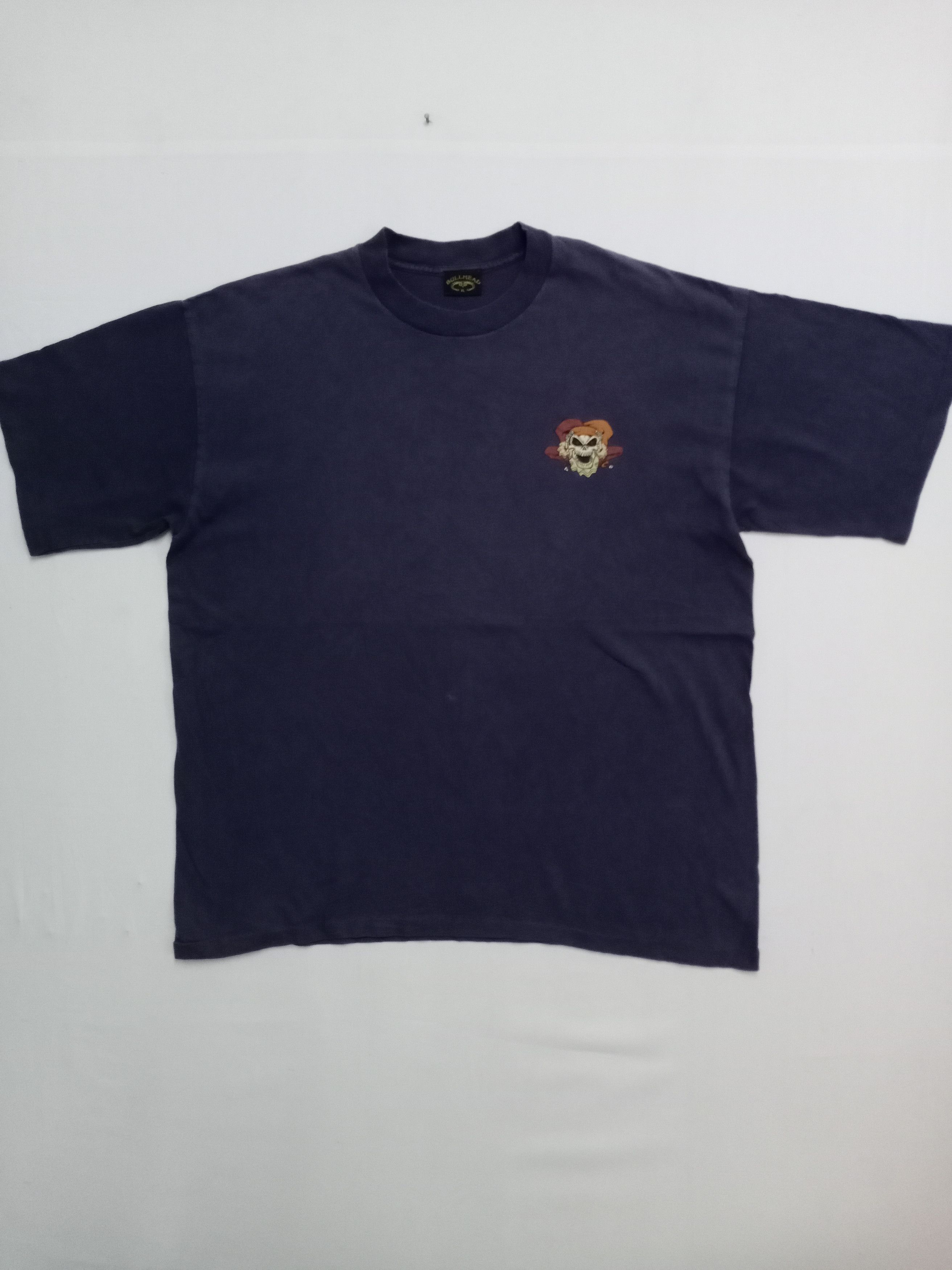 Bullhead Denim Co. × Seditionaries × Vintage Vintage 90s Bullhead Skull Design Art T-shirt Size US XL / EU 56 / 4 - 9 Thumbnail