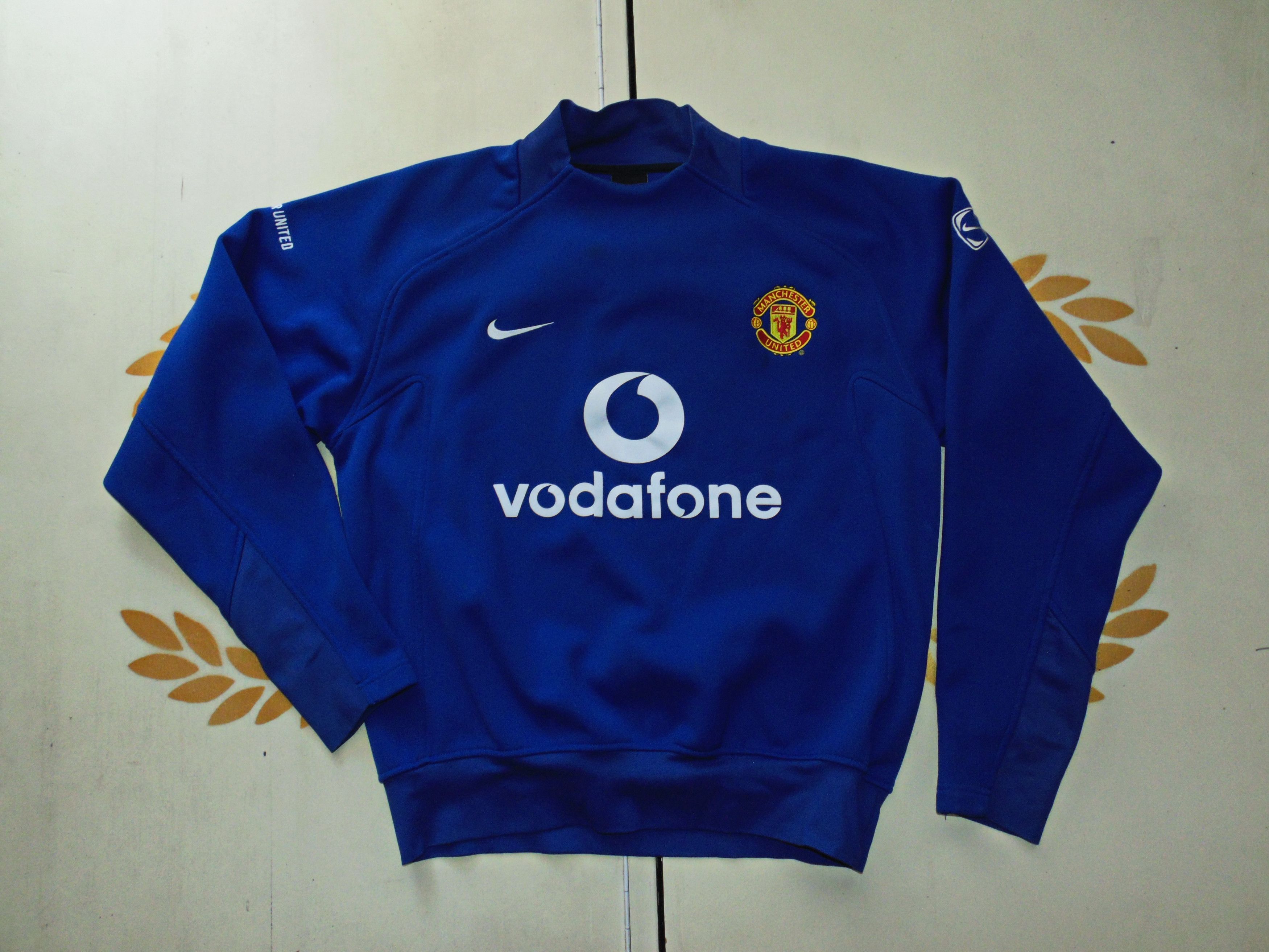vodafone Nike シャツ M Manchester 黒 United vodafone Nike シャツ M Manchester 黒 United