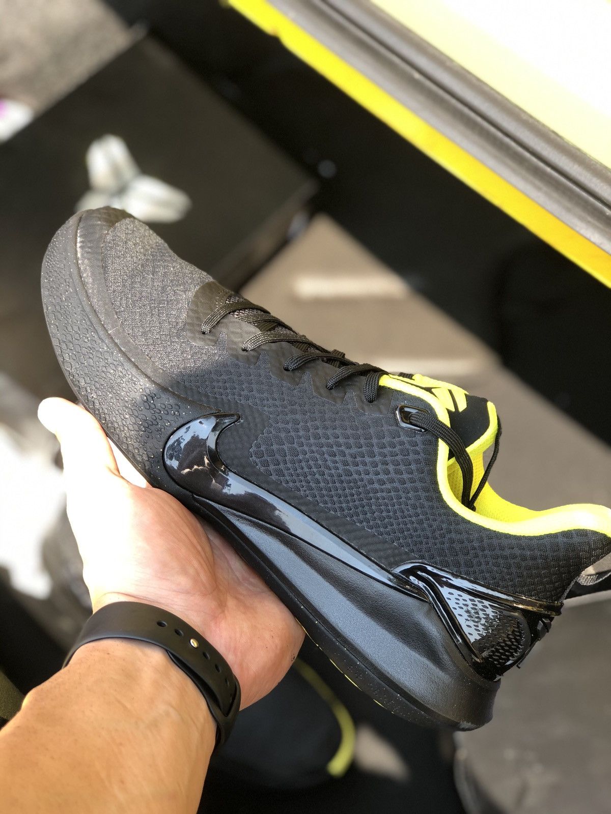 mamba focus black optimum yellow