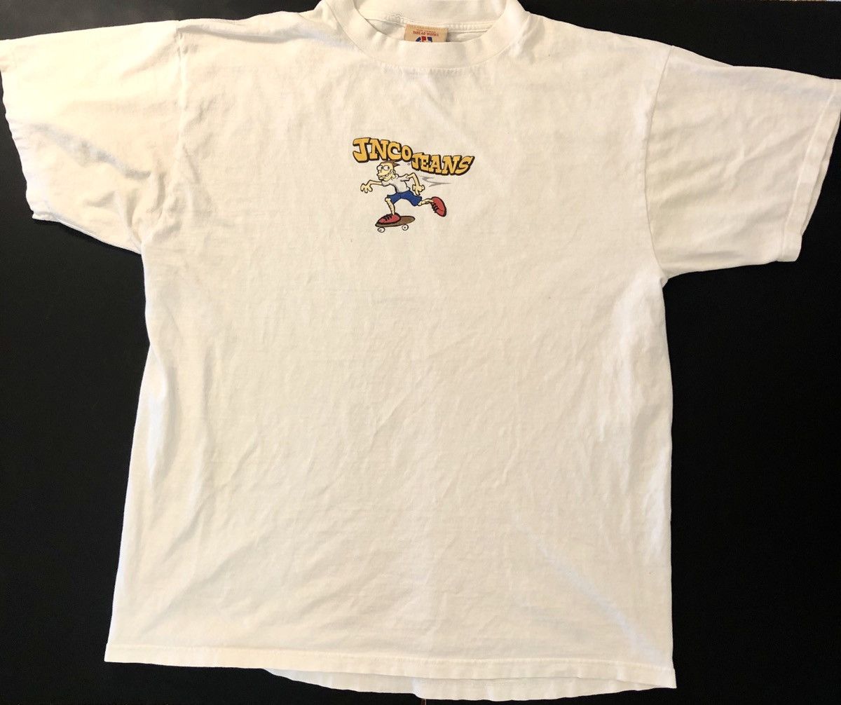 Vintage RARE Vintage Jnco Skateboarding Cartoon T-Shirt | Grailed