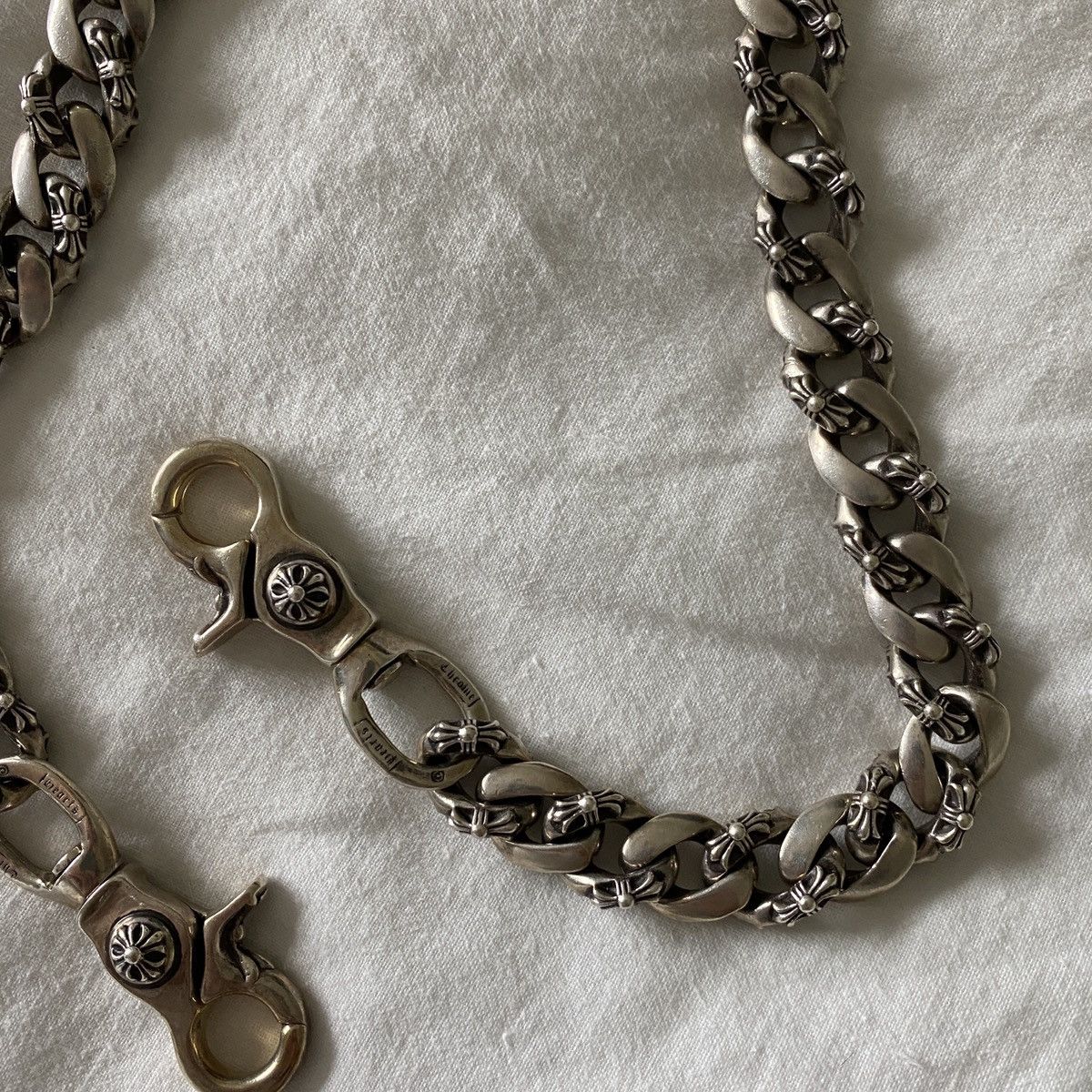 Chrome Hearts Fancy Link Wallet Chain Double Clip Grailed