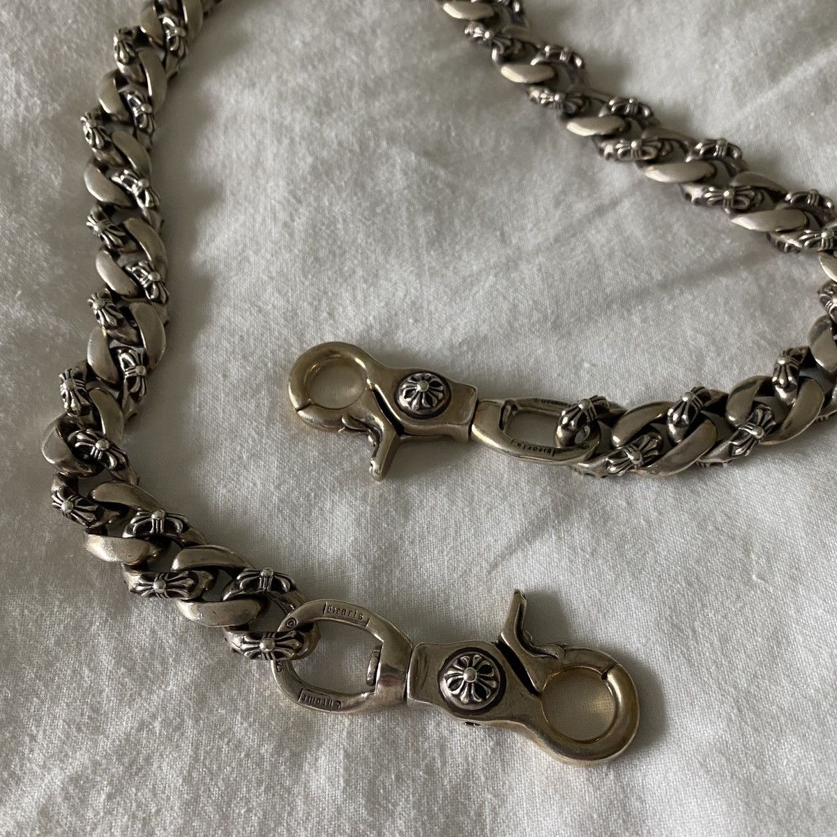 Chrome Hearts Fancy Link Wallet Chain Double Clip Grailed