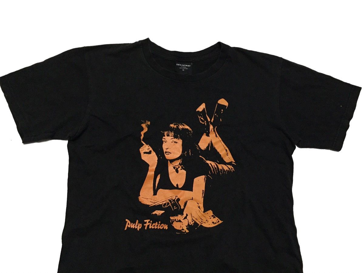 Band Tees × Vintage Vintage 90s Pulp fiction iconic tees Size US M / EU 48-50 / 2 - 3 Thumbnail