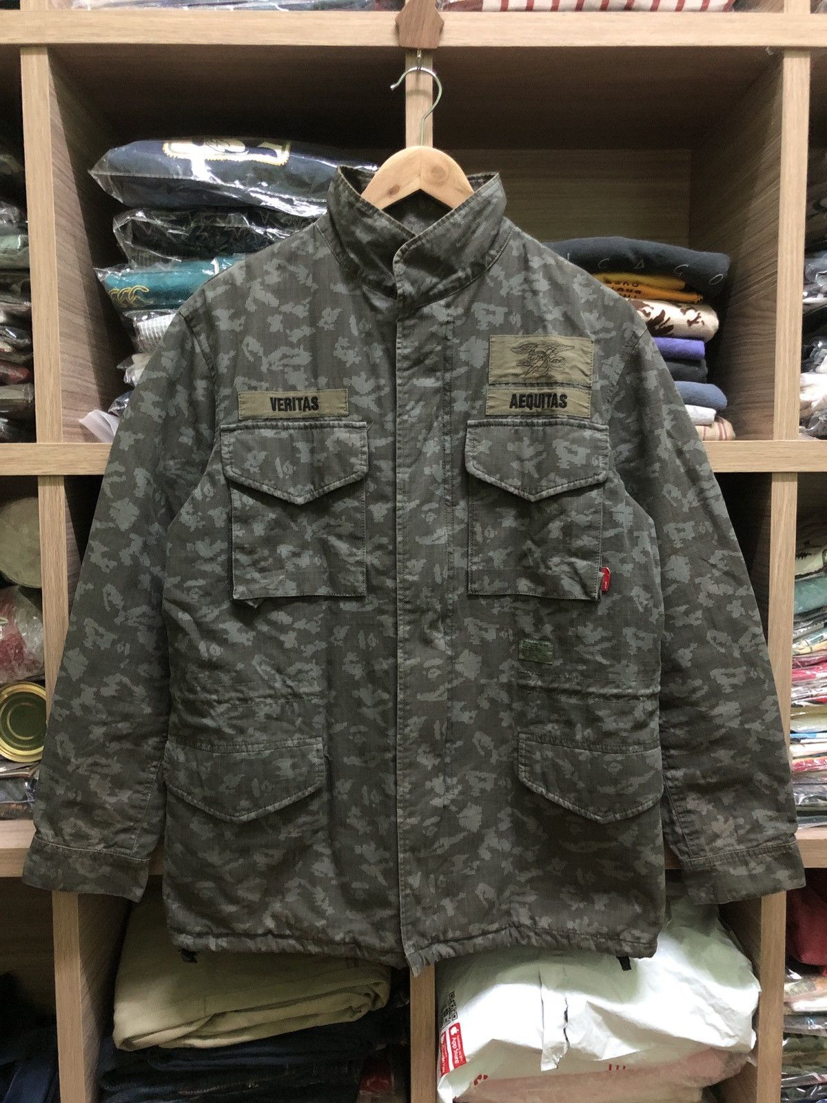 Wtaps m65 jacket sales