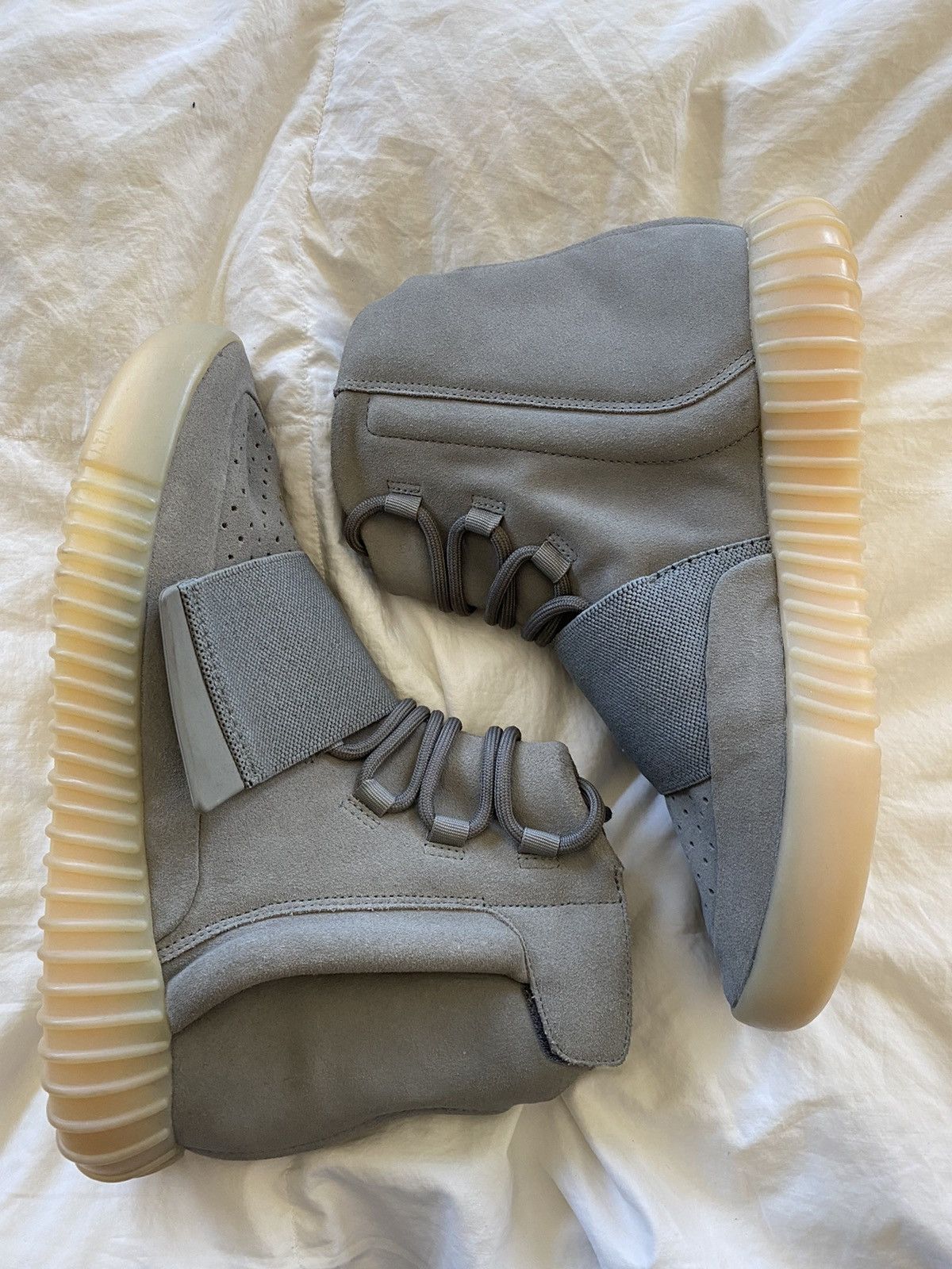 Adidas Sample Yeezy Boost 750 Grey Gum Glow In The Dark 2016 Grailed 9212