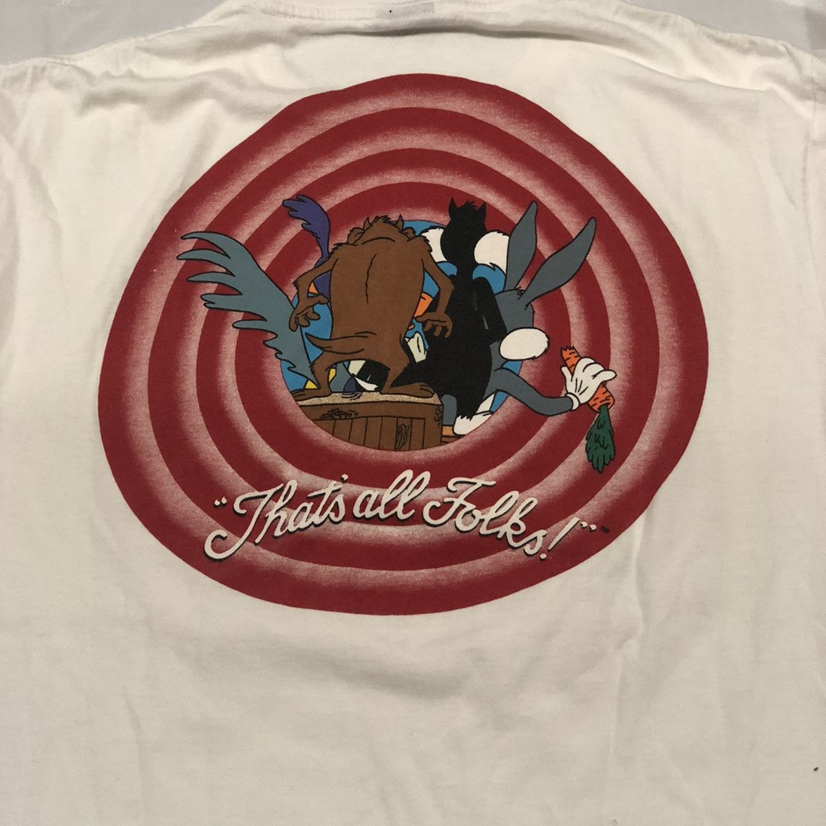 Vintage Vintage Looney Tunes T-Shirt 90s Size US L / EU 52-54 / 3 - 4 Thumbnail