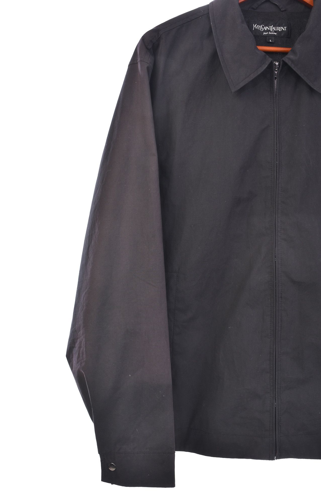 Yves Saint Laurent vintage black harrington jacket Size US L / EU 52-54 / 3 - 2 Preview