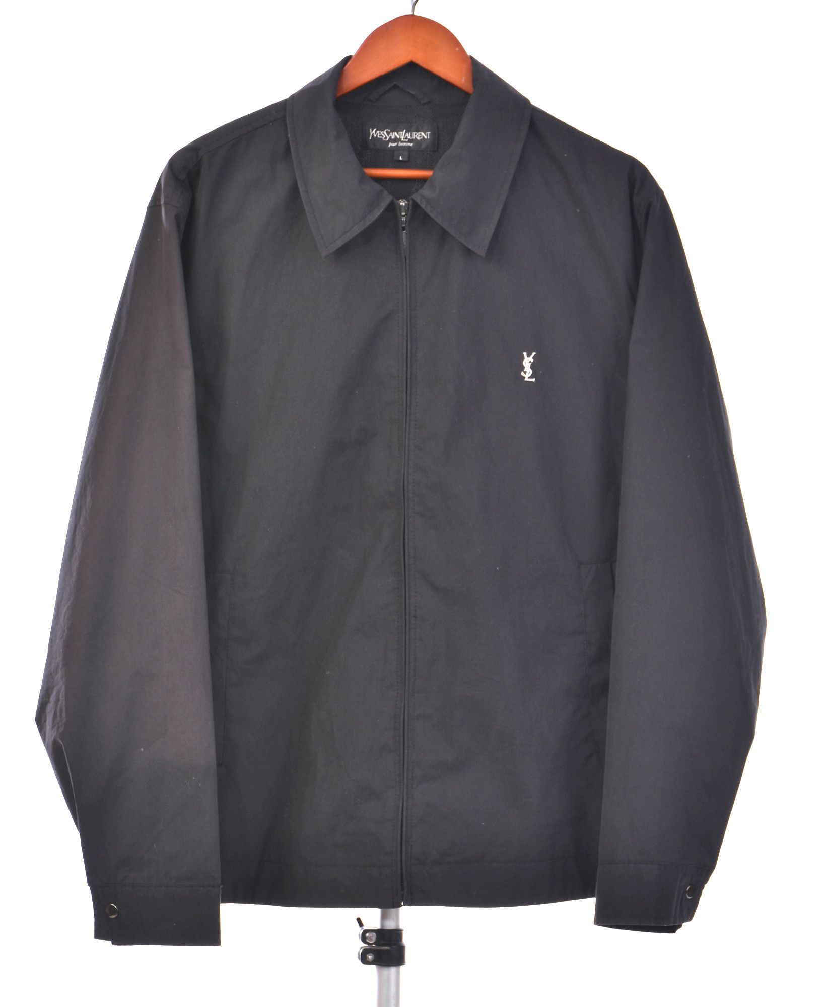 Yves Saint Laurent vintage black harrington jacket Size US L / EU 52-54 / 3 - 1 Preview