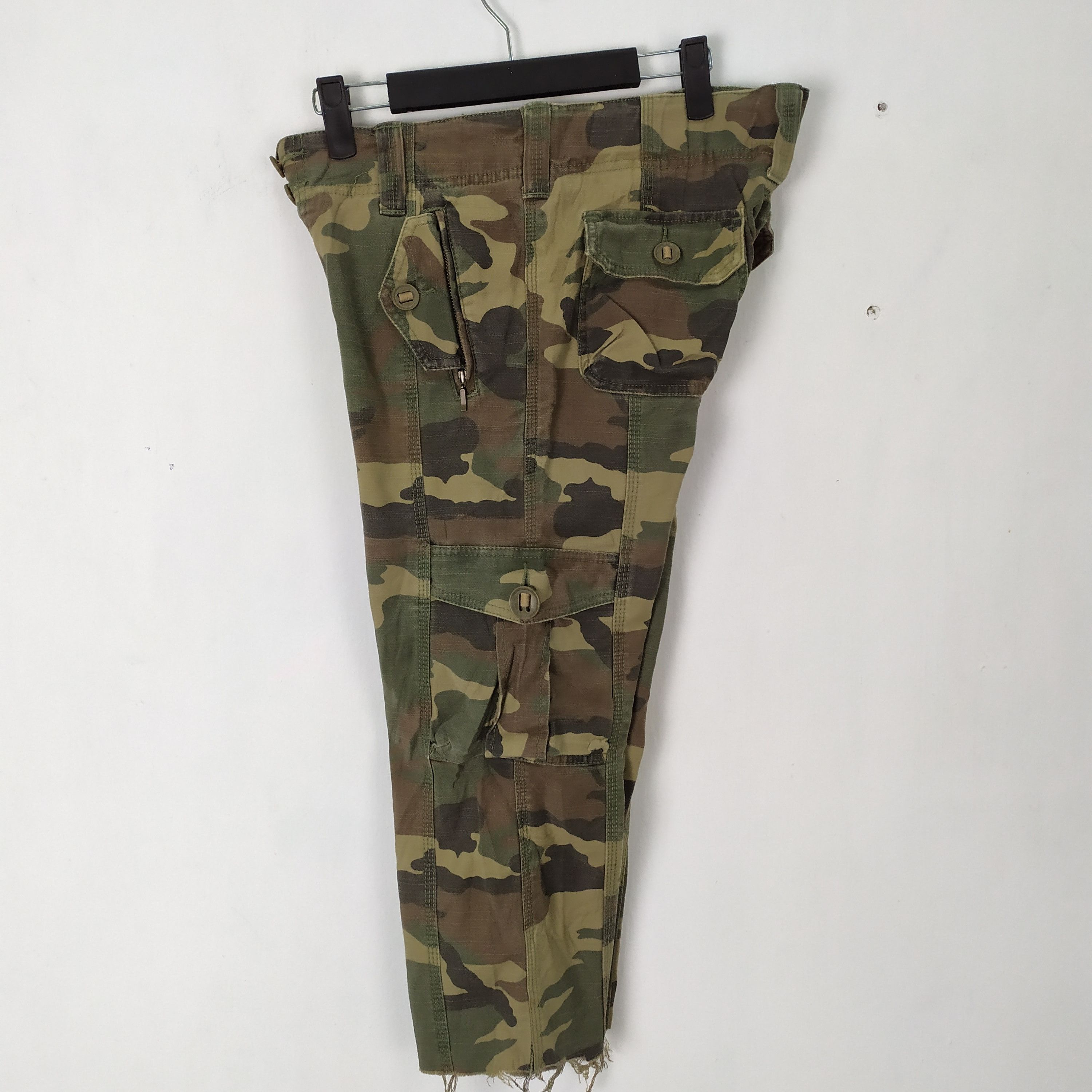 Japanese Brand Back Number Camo Cropped pants multipocket waist 30 Size US 30 / EU 46 - 10 Thumbnail