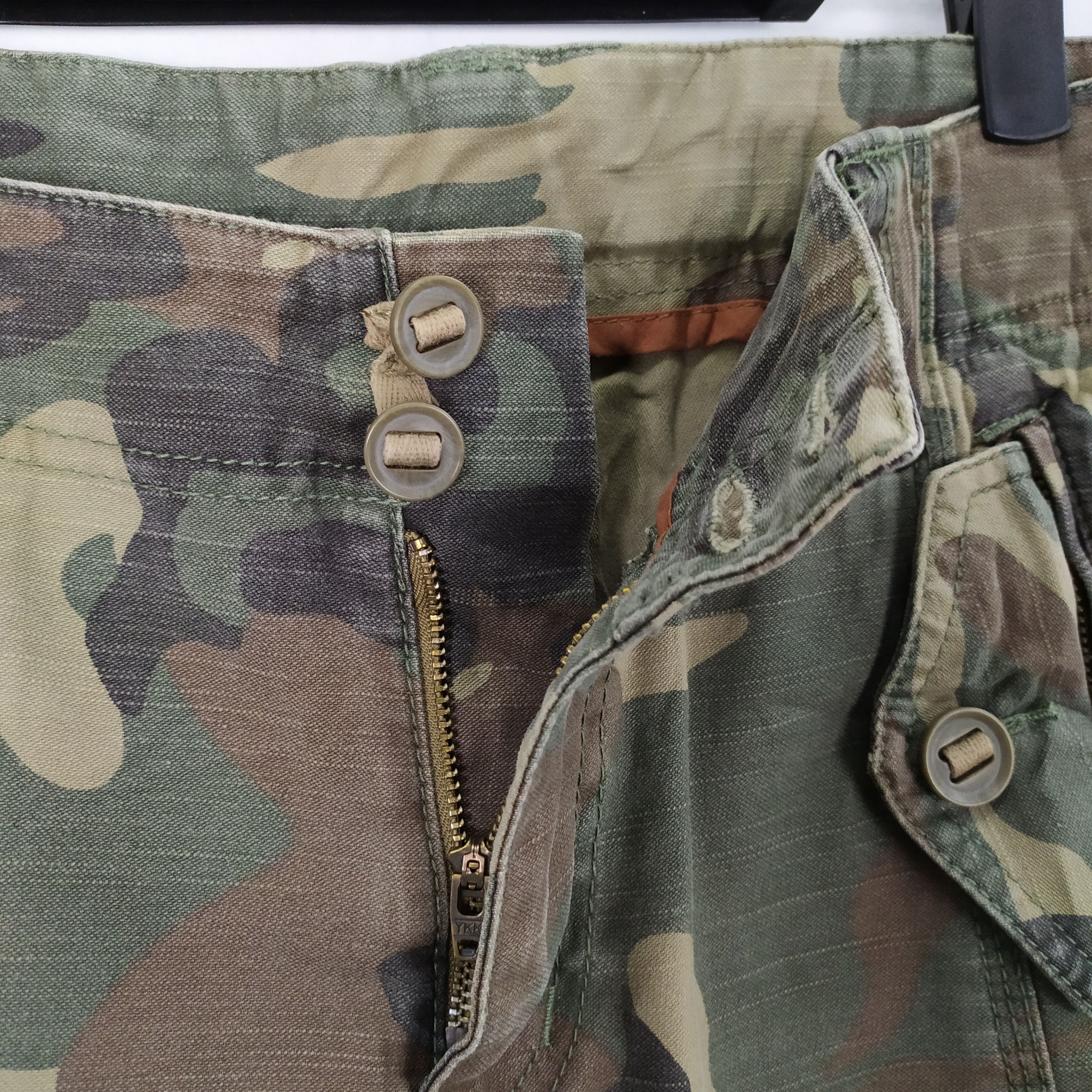 Japanese Brand Back Number Camo Cropped pants multipocket waist 30 Size US 30 / EU 46 - 13 Thumbnail