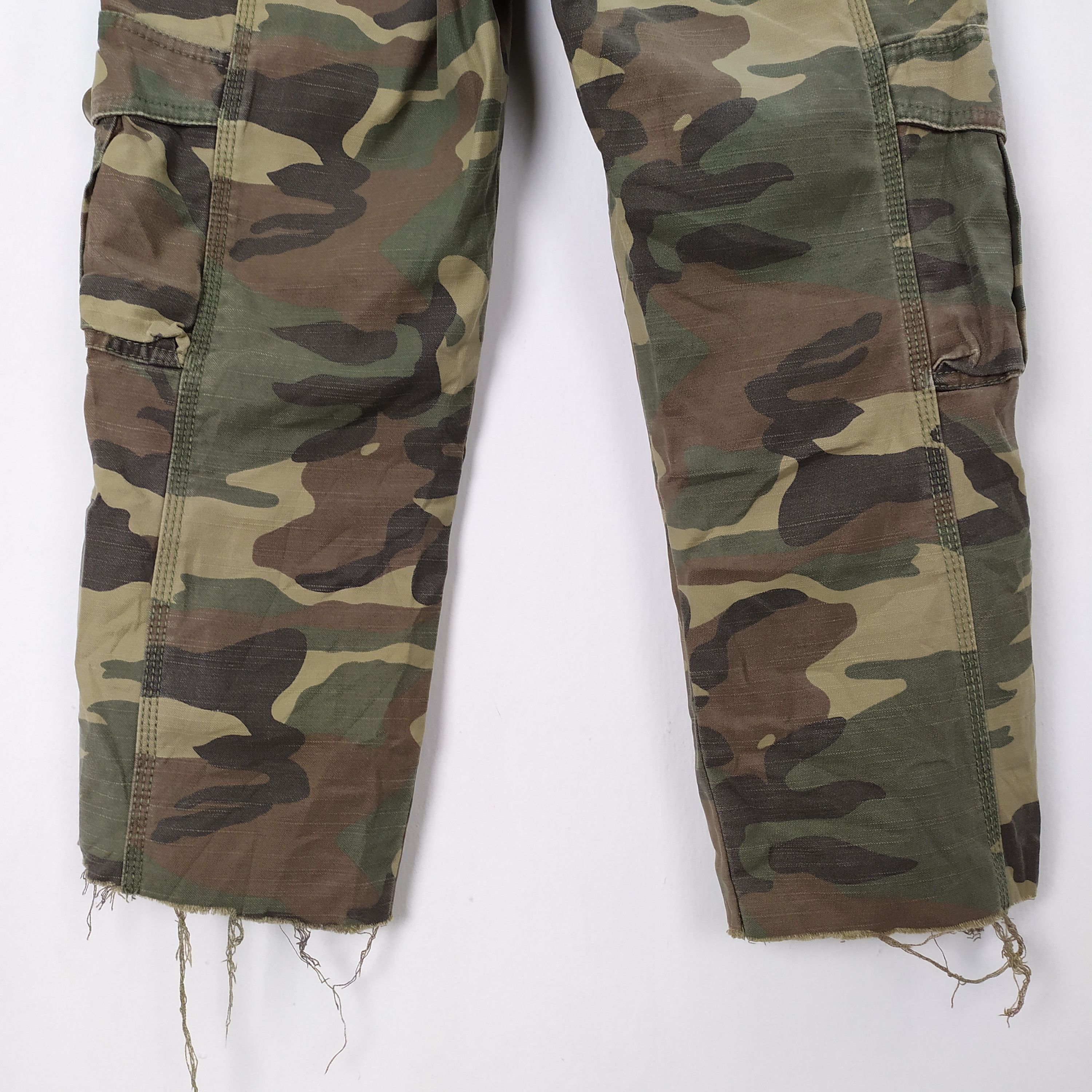 Japanese Brand Back Number Camo Cropped pants multipocket waist 30 Size US 30 / EU 46 - 9 Thumbnail
