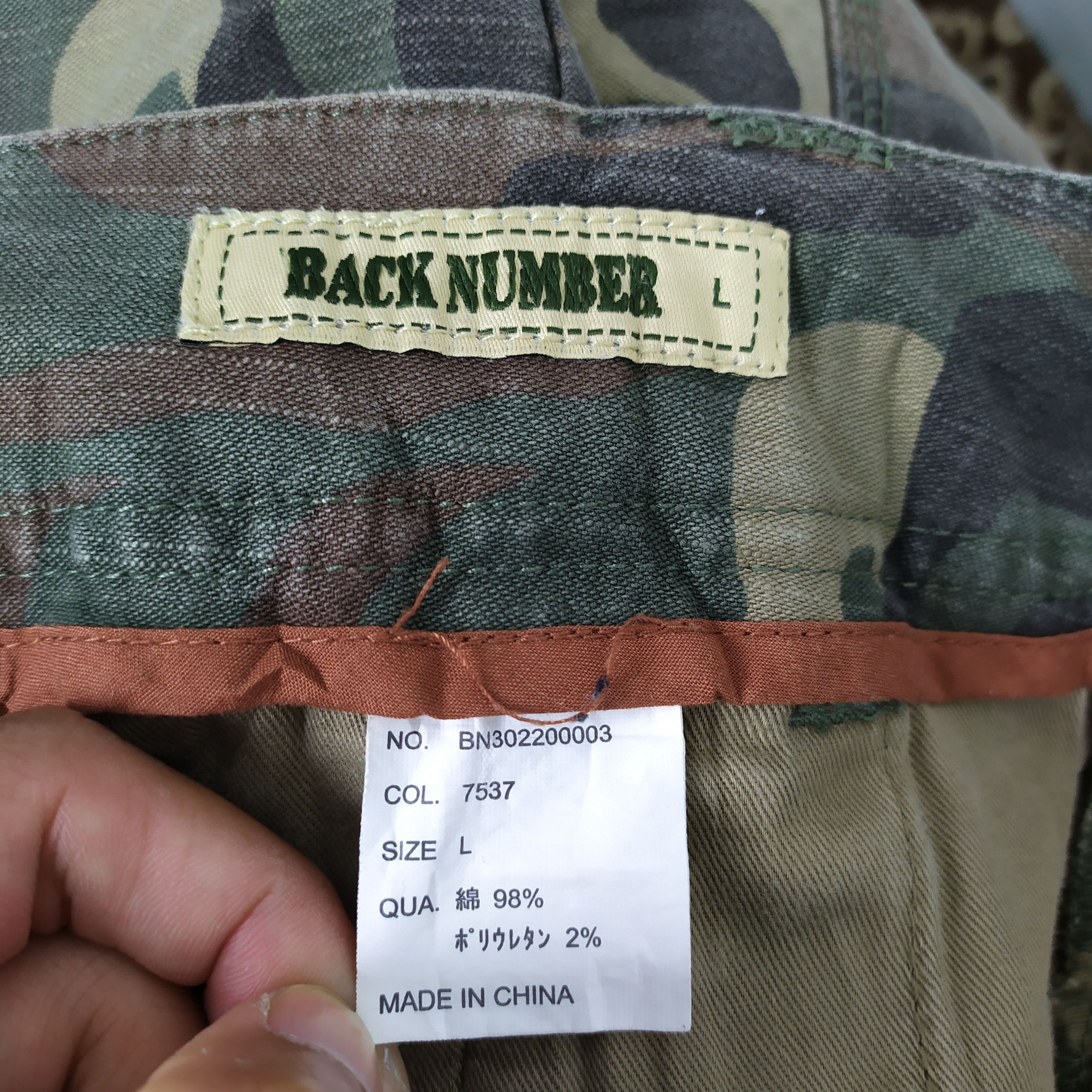 Japanese Brand Back Number Camo Cropped pants multipocket waist 30 Size US 30 / EU 46 - 14 Thumbnail