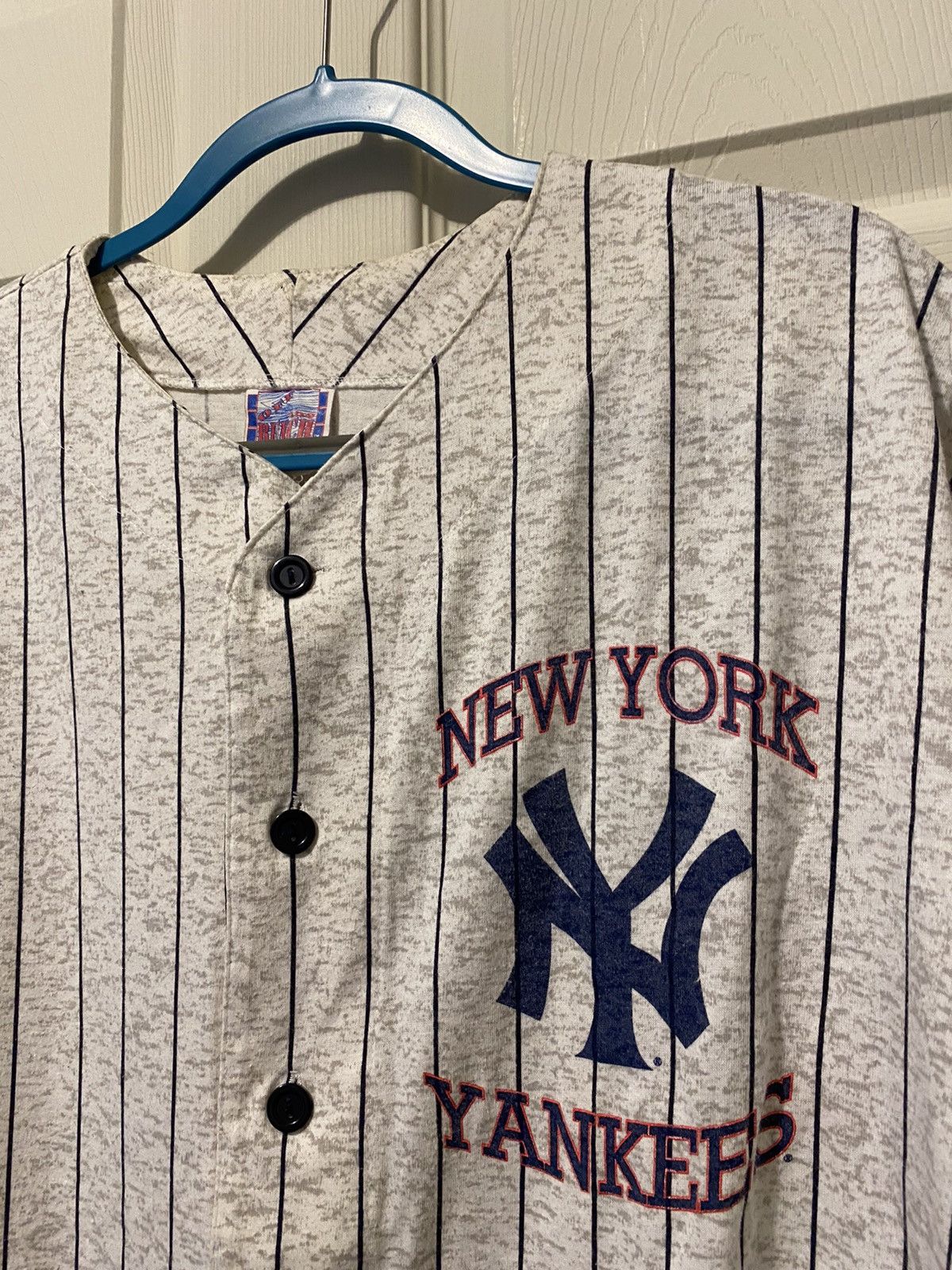 New York Yankees Vintage 90s Yankees Off The Bench Jersey Size US M / EU 48-50 / 2 - 2 Thumbnail