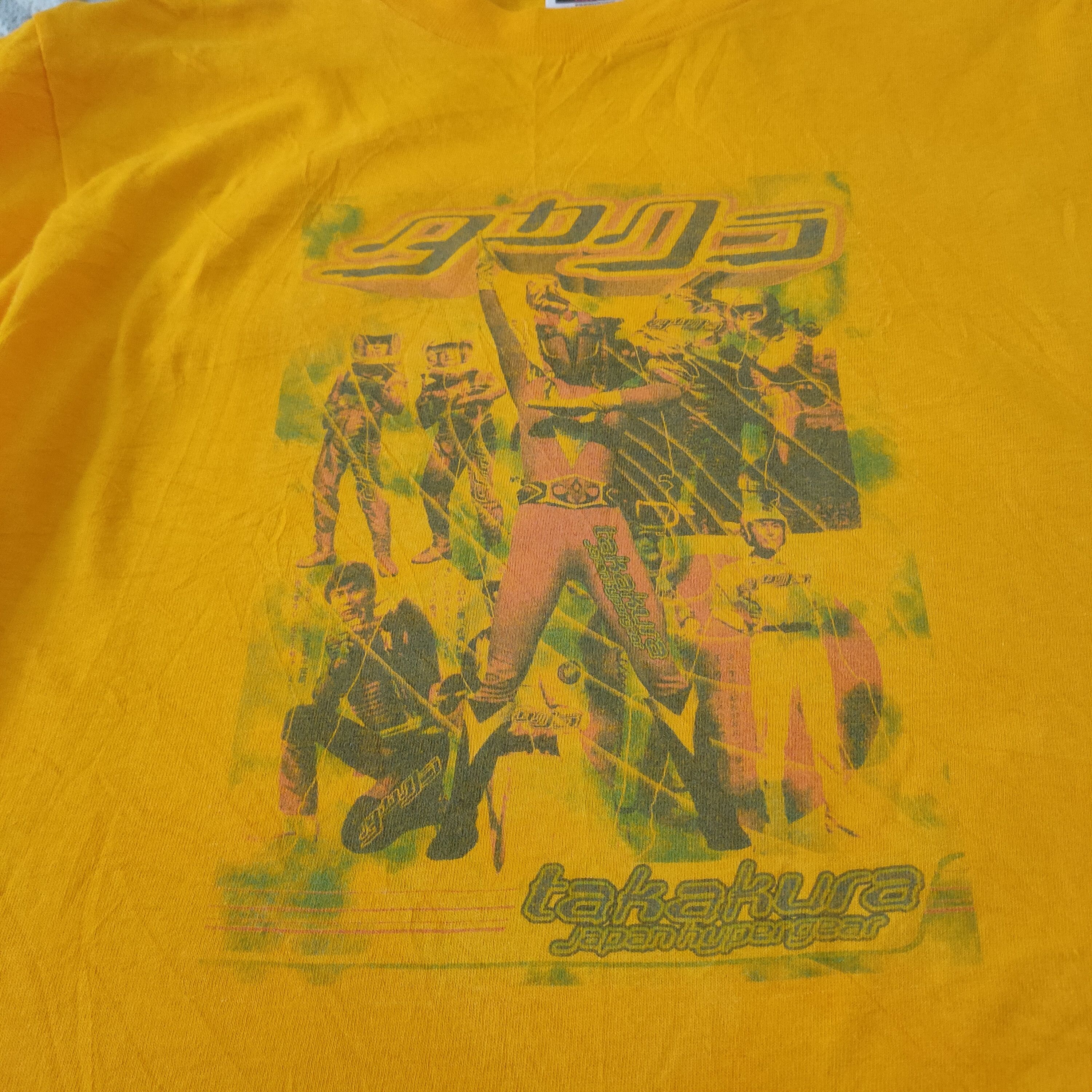 Anime Vintage Takakura Japan Hypergear shirts Size US M / EU 48-50 / 2 - 3 Thumbnail