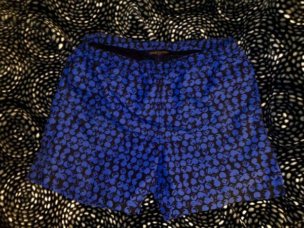 Louis Vuitton Men's Black Blue Swim Shorts – Luxuria & Co.