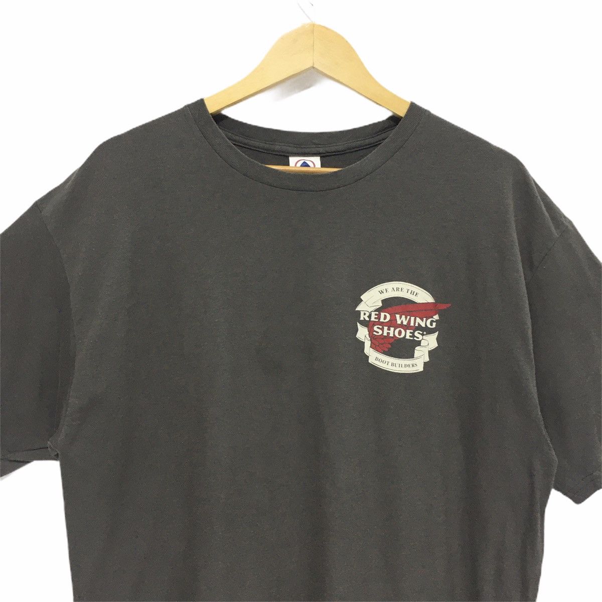 Delta × Vintage Vintage Delta Red Wing Shoes Boot Builder Tee L Sz Size US L / EU 52-54 / 3 - 2 Thumbnail