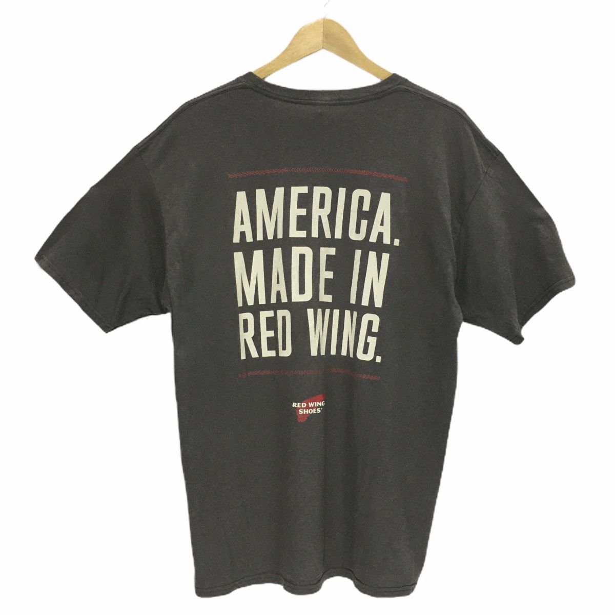 Delta × Vintage Vintage Delta Red Wing Shoes Boot Builder Tee L Sz Size US L / EU 52-54 / 3 - 6 Thumbnail