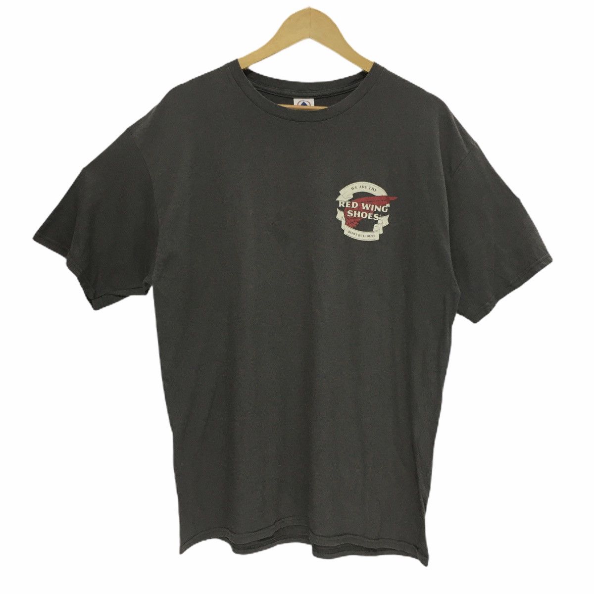 Delta × Vintage Vintage Delta Red Wing Shoes Boot Builder Tee L Sz Size US L / EU 52-54 / 3 - 1 Thumbnail